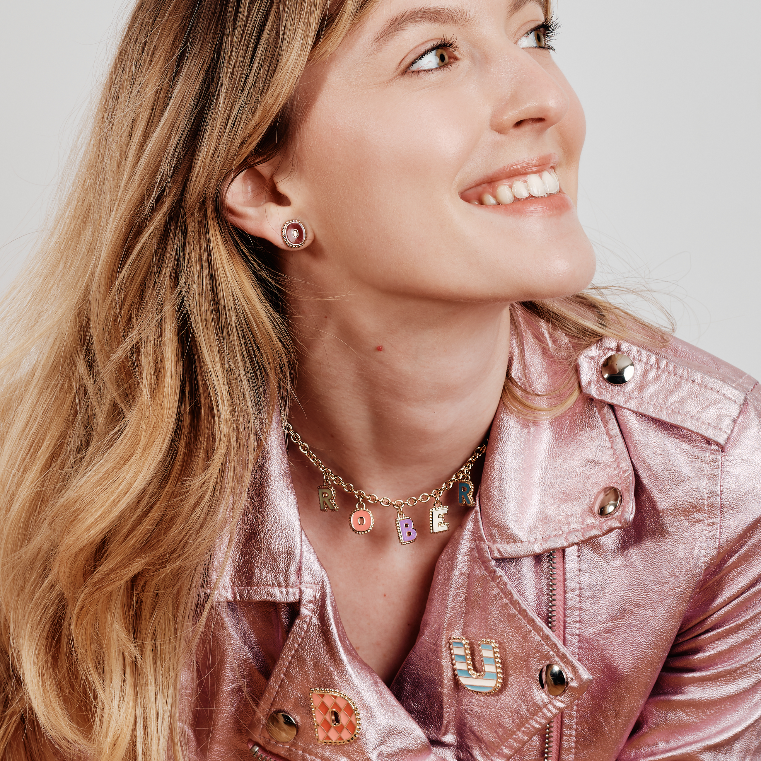 Collier trois lettres personnalisable