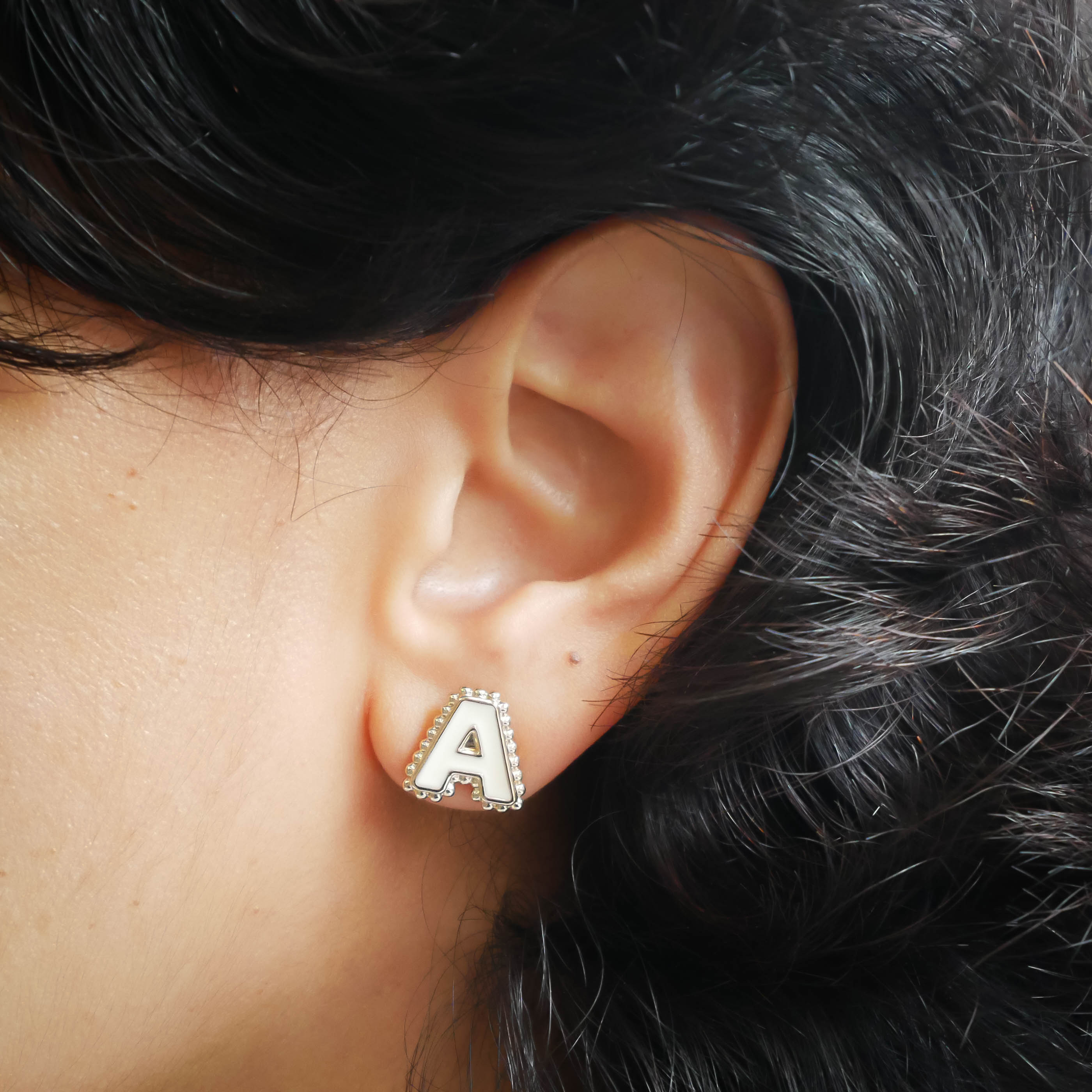 Boucles d'oreilles puce A