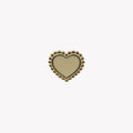 Boucles d'oreilles puce petit coeur