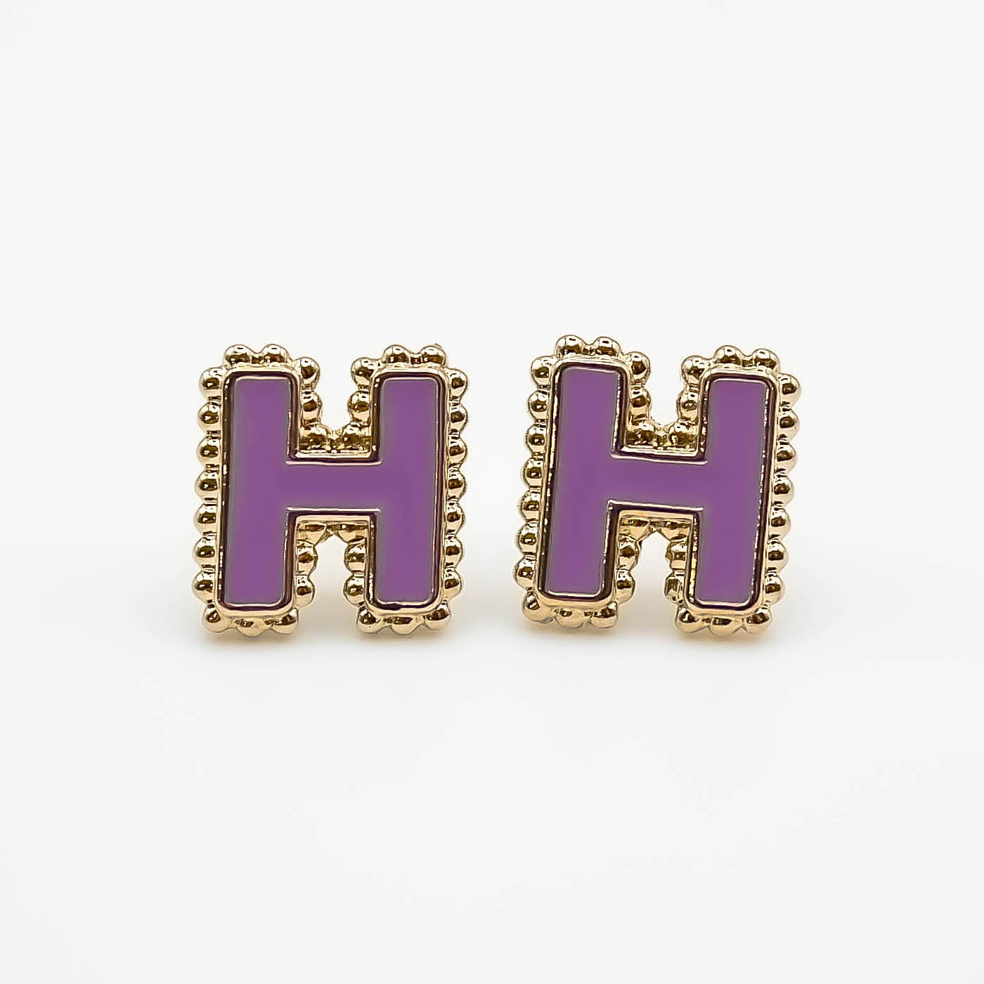 Boucles d'oreilles puce H