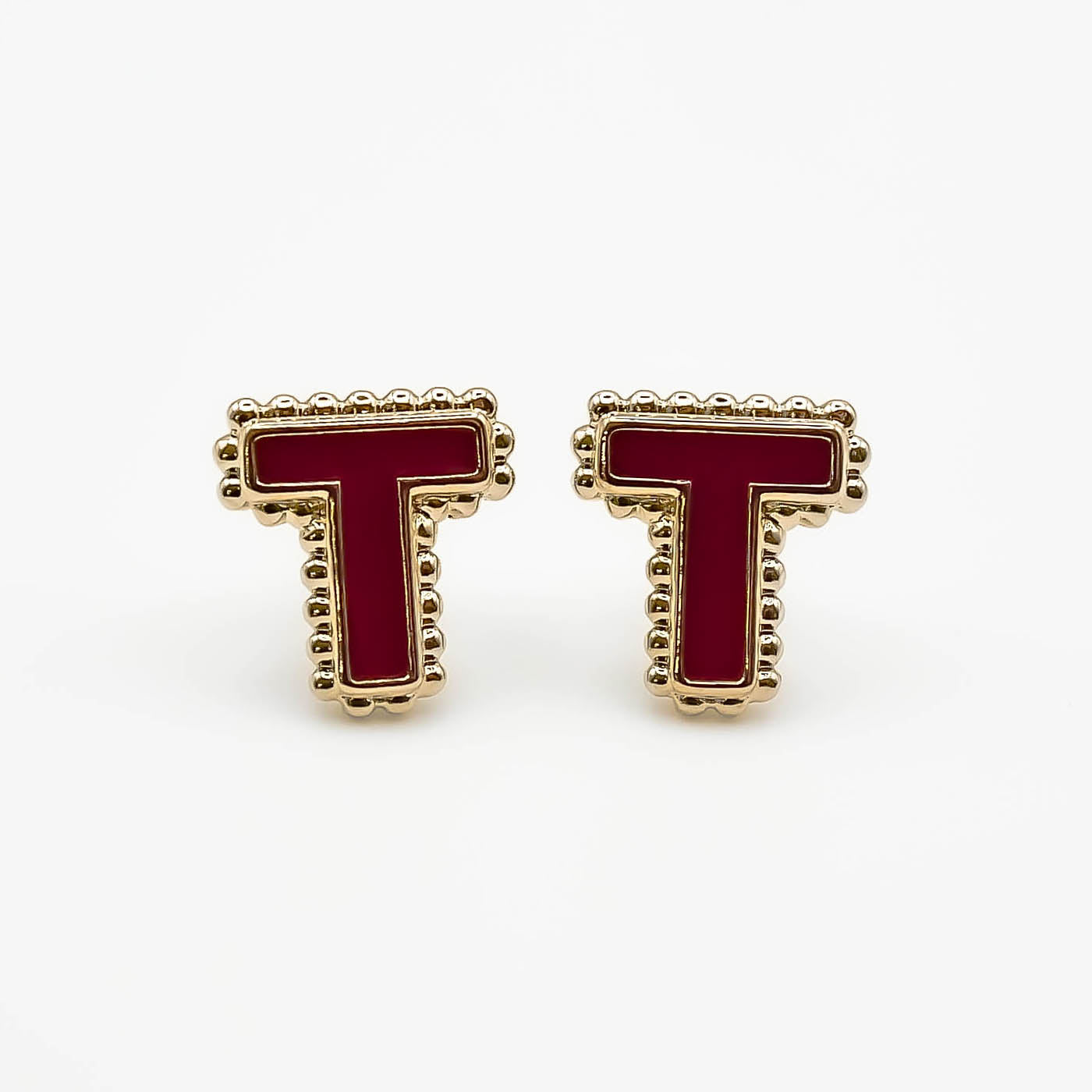 Boucles d'oreilles puce T