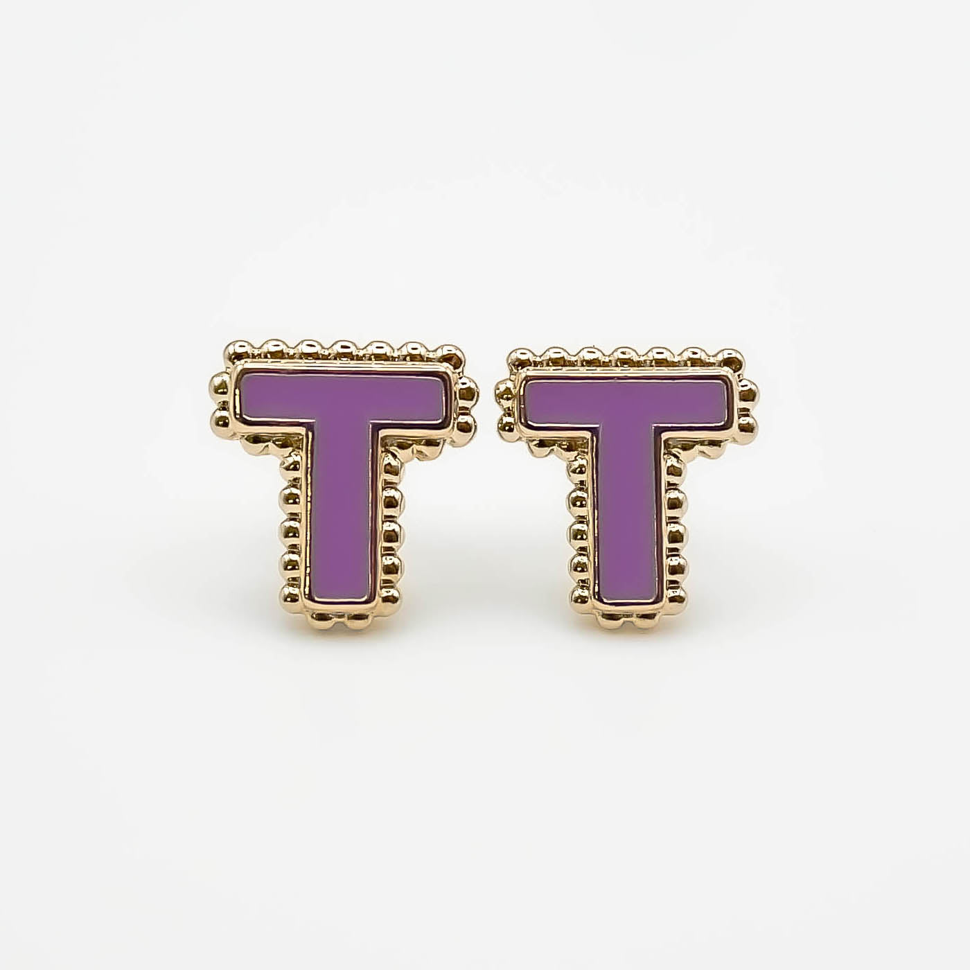 Boucles d'oreilles puce T