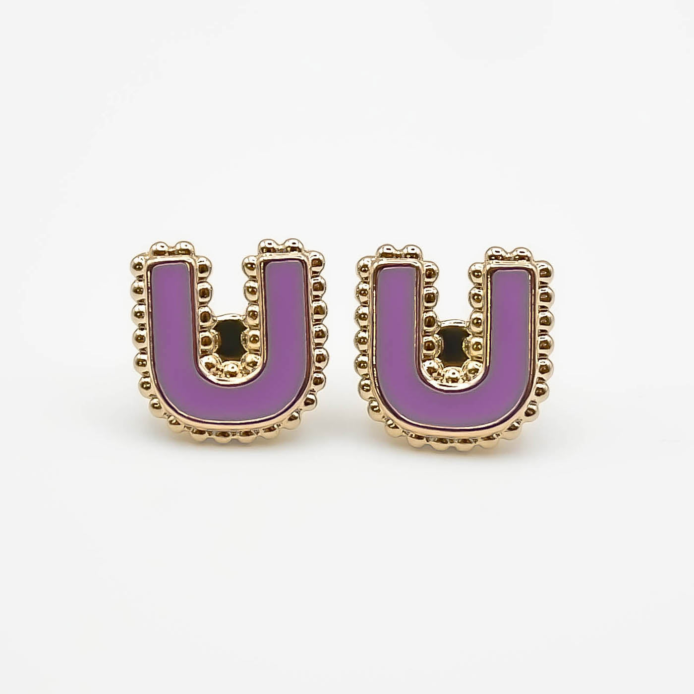 Boucles d'oreilles puce U