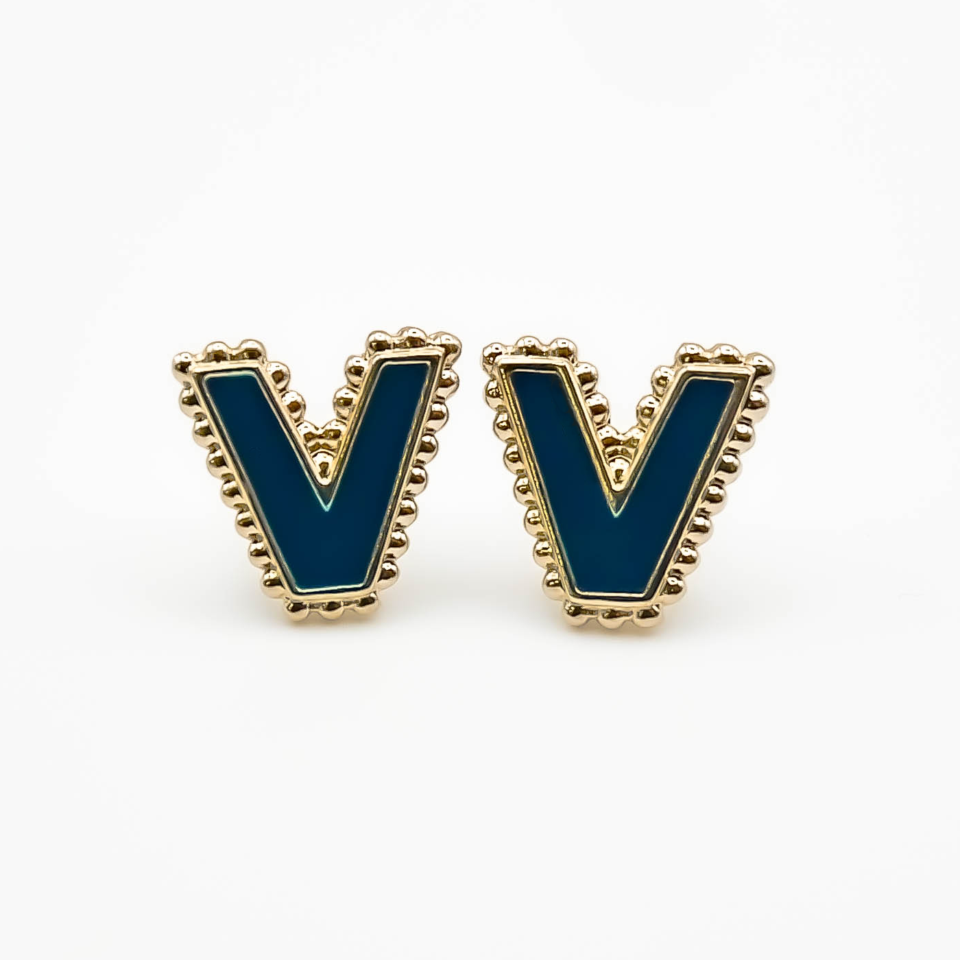 Boucles d'oreilles puce V