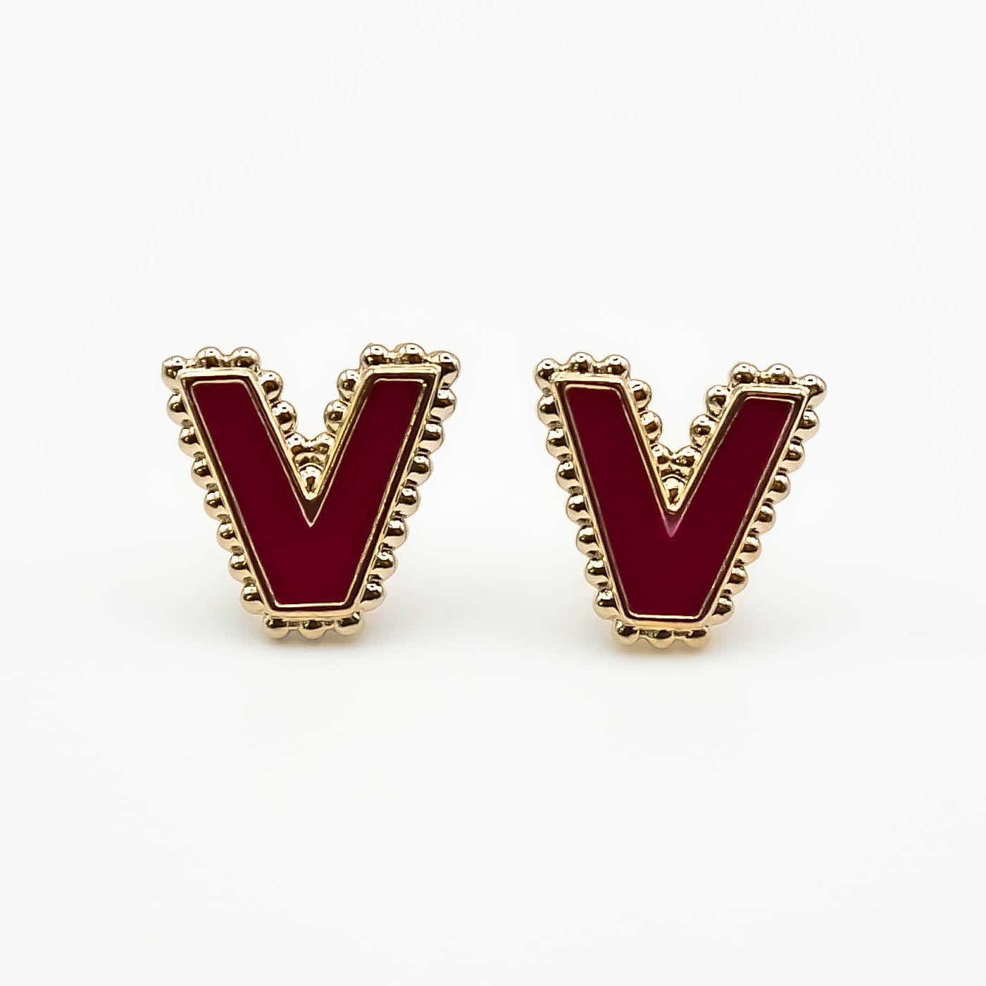 Boucles d'oreilles puce V