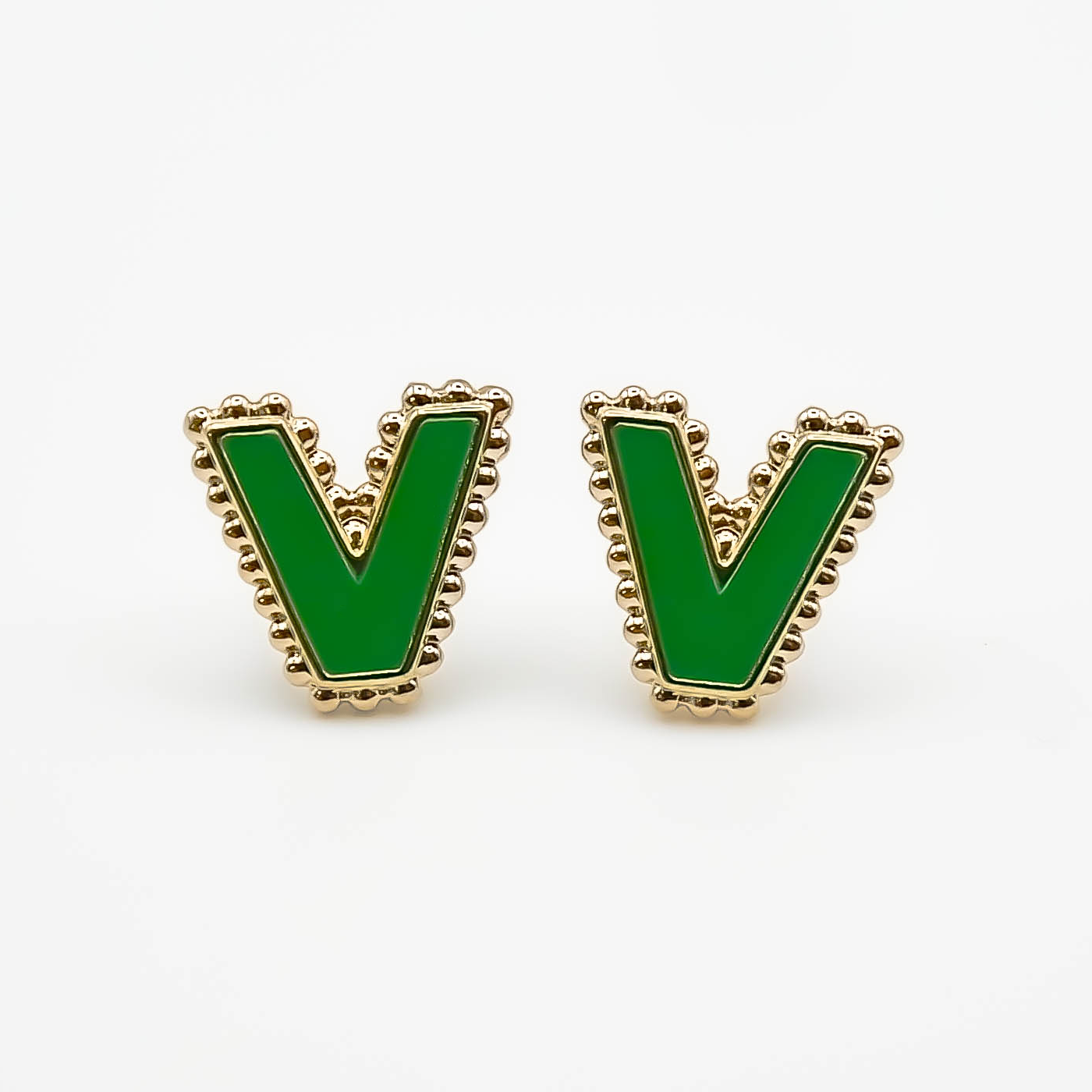 Boucles d'oreilles puce V