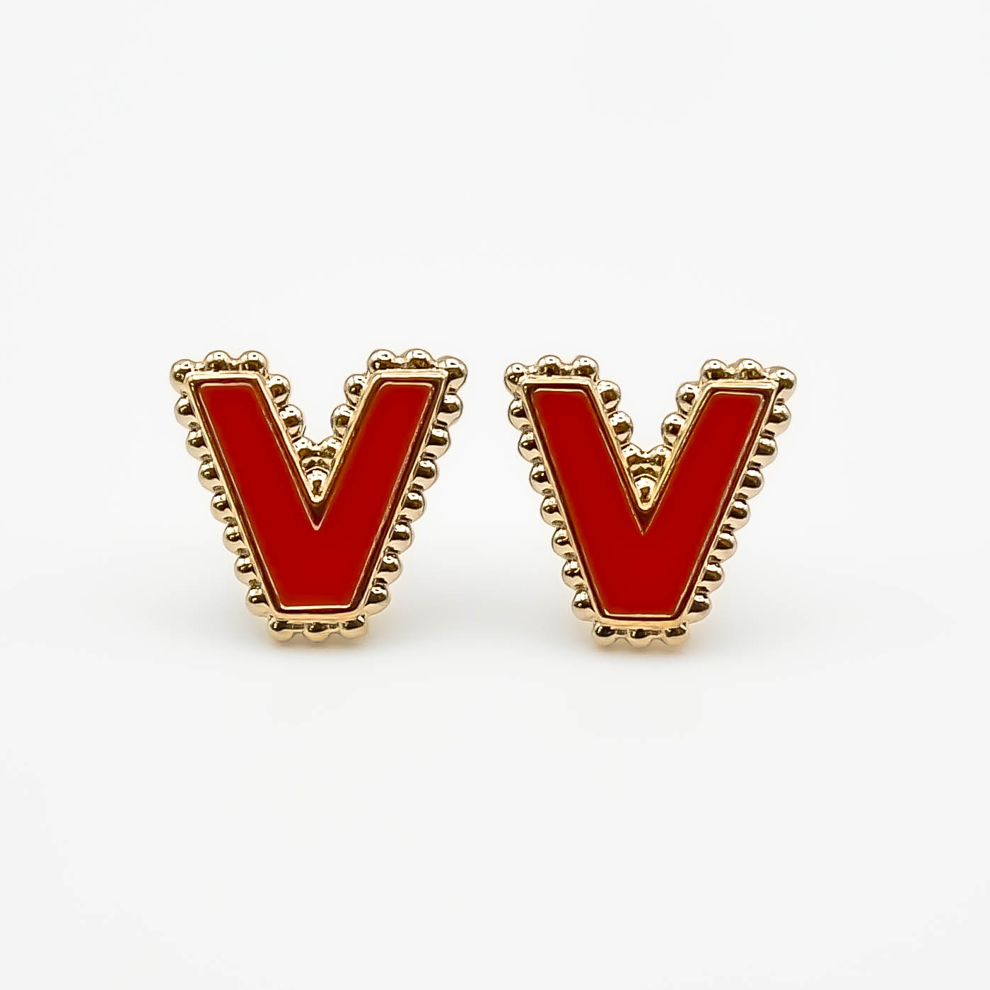 Boucles d'oreilles puce V