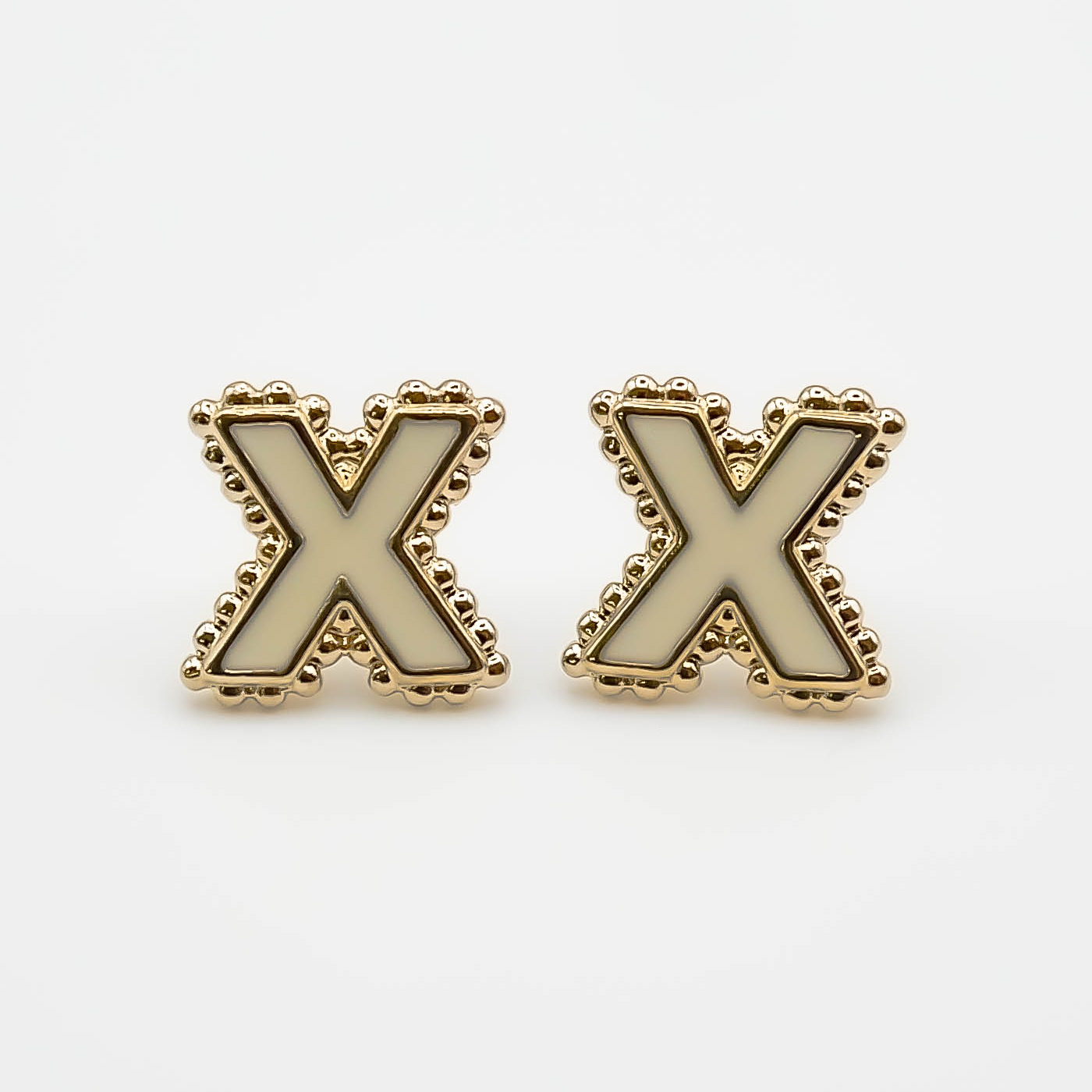 Boucles d'oreilles puce X