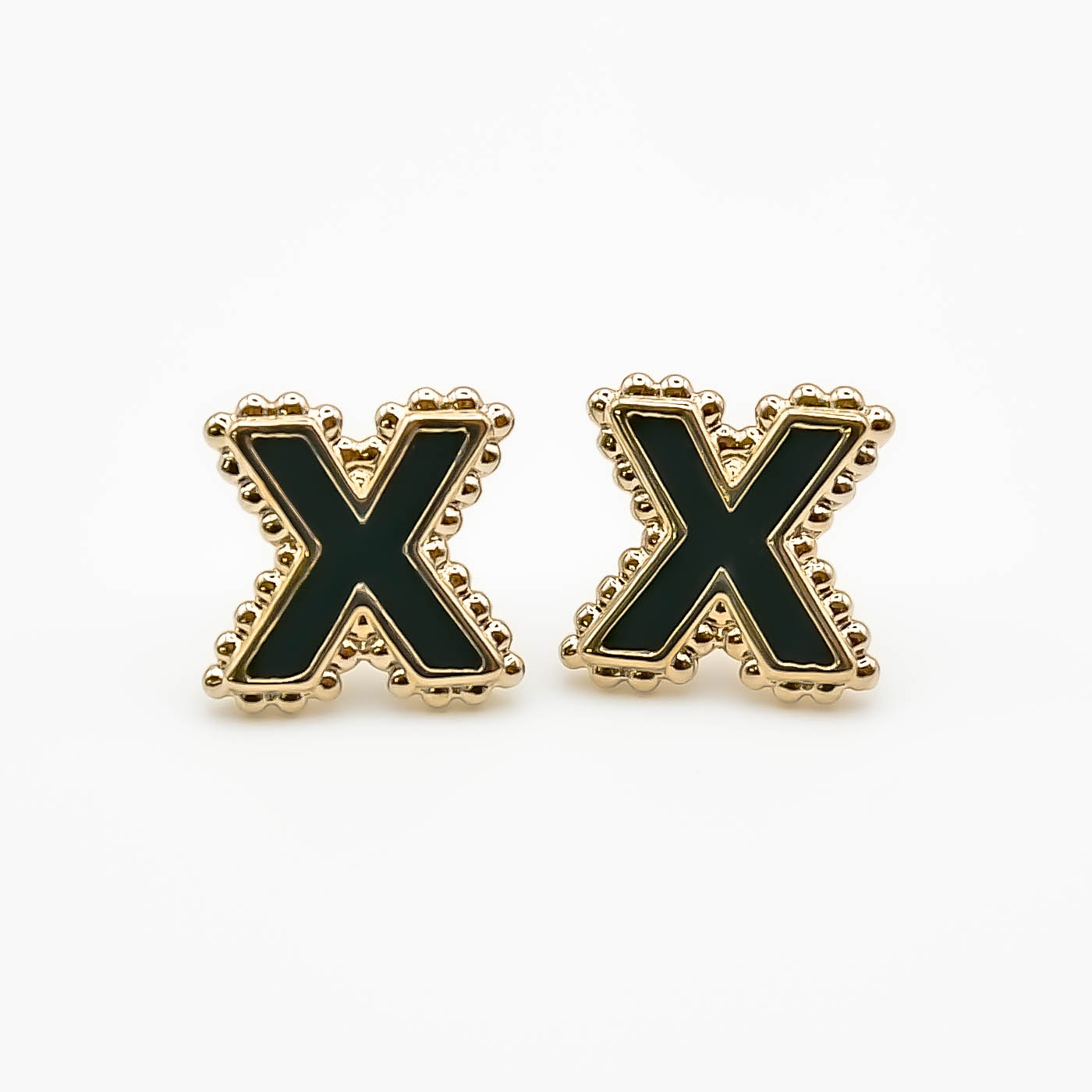 Boucles d'oreilles puce X