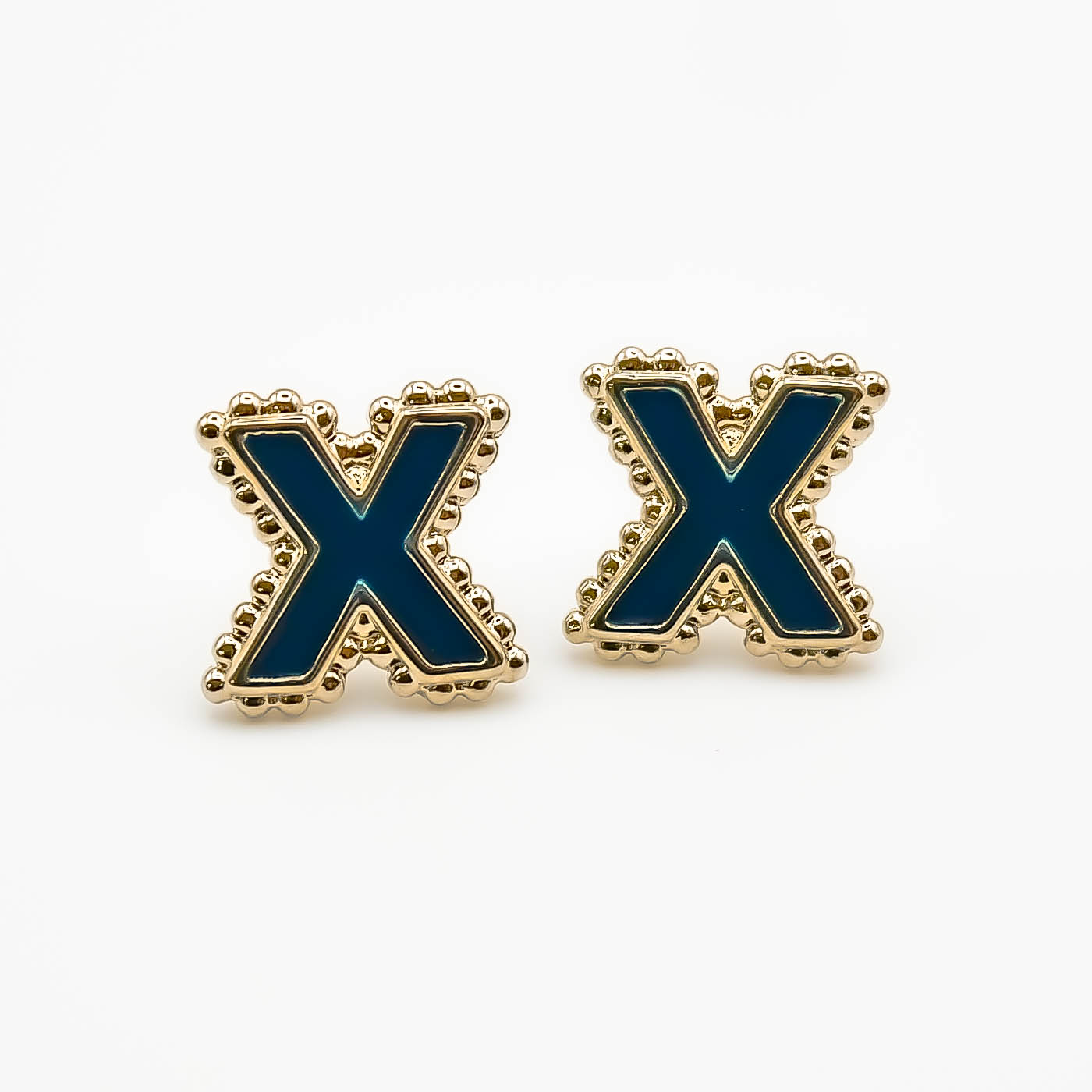 Boucles d'oreilles puce X