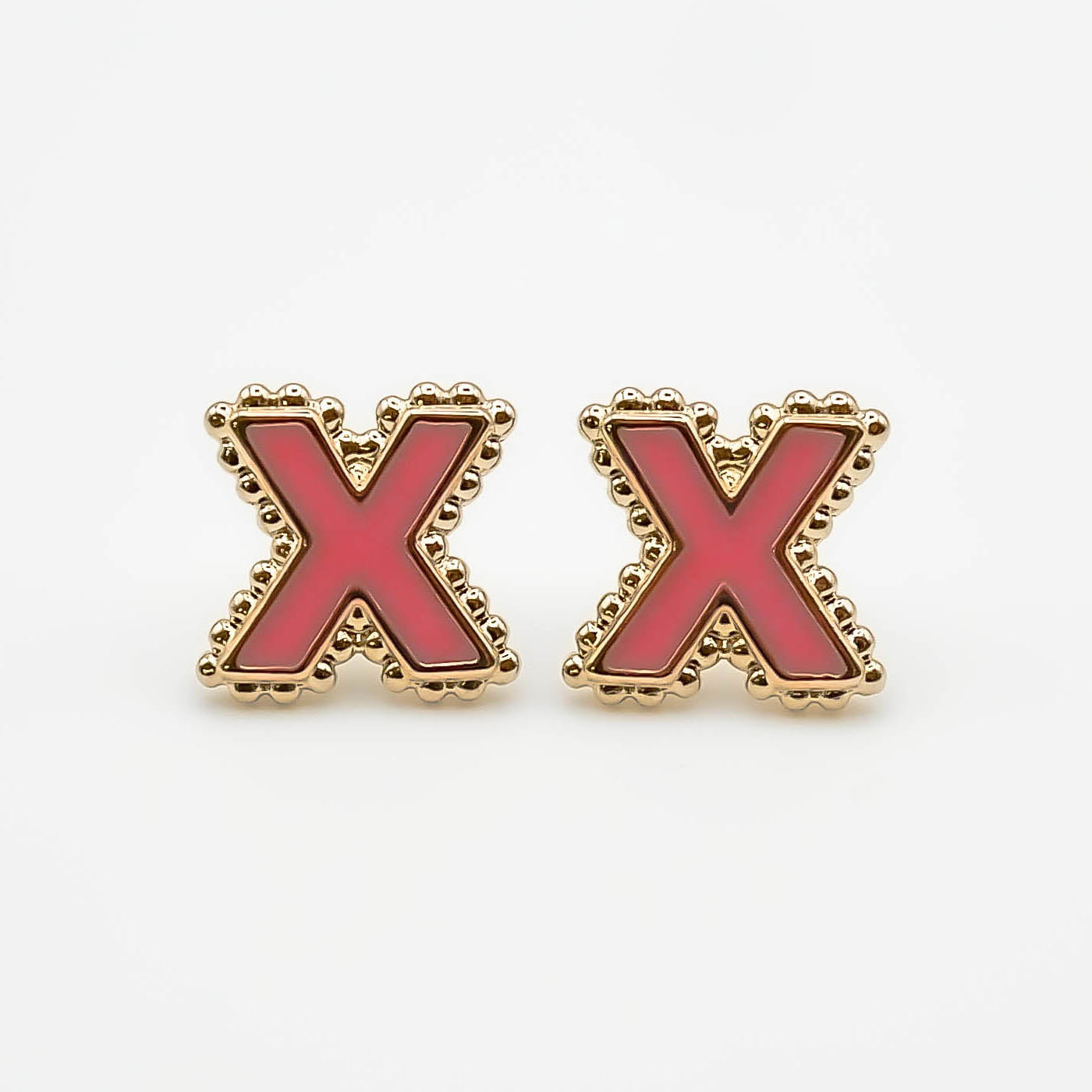 Boucles d'oreilles puce X