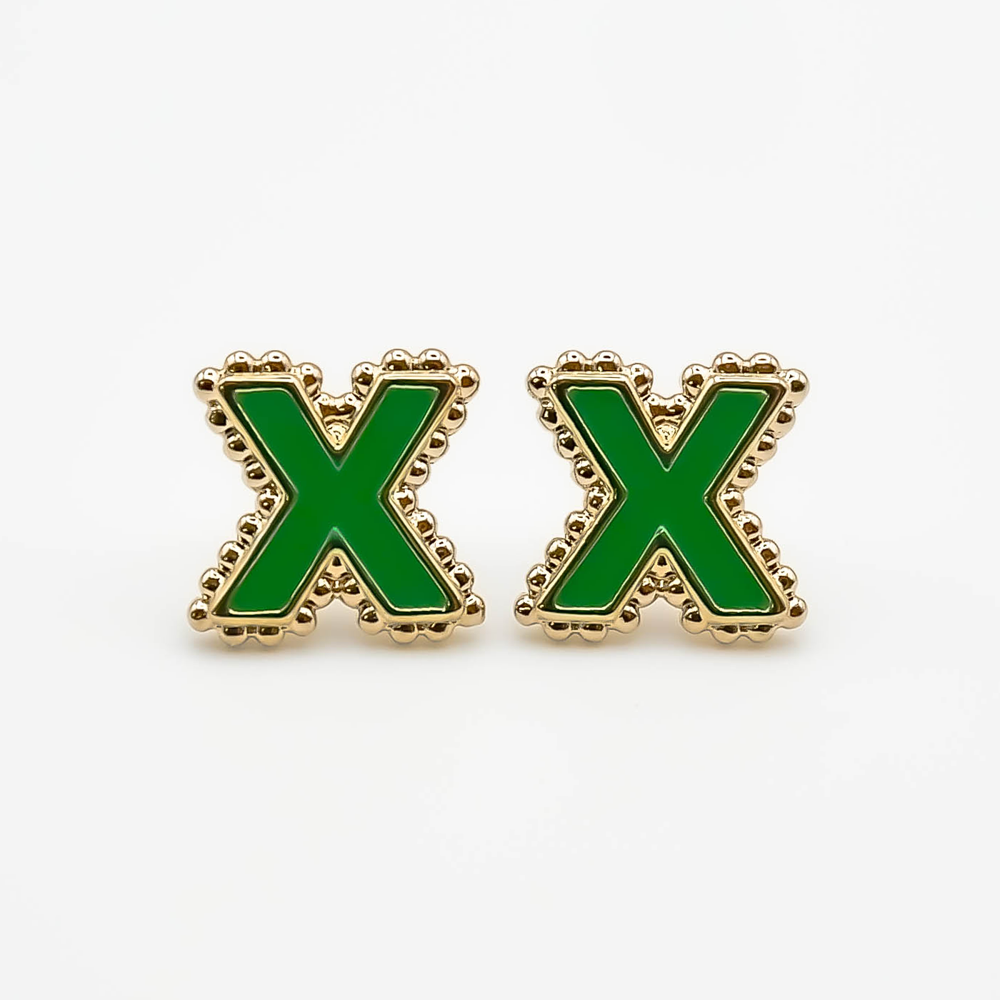 Boucles d'oreilles puce X