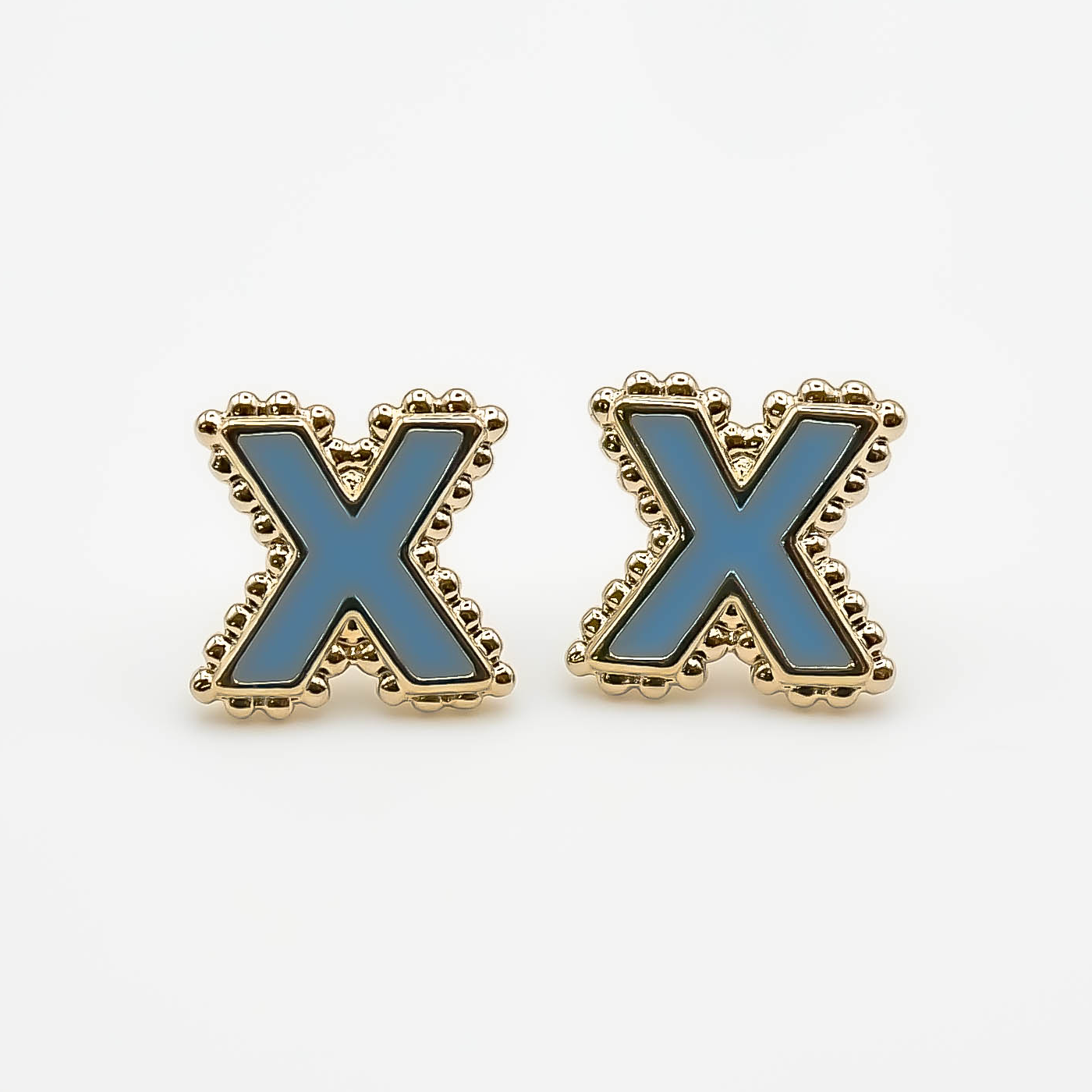 Boucles d'oreilles puce X