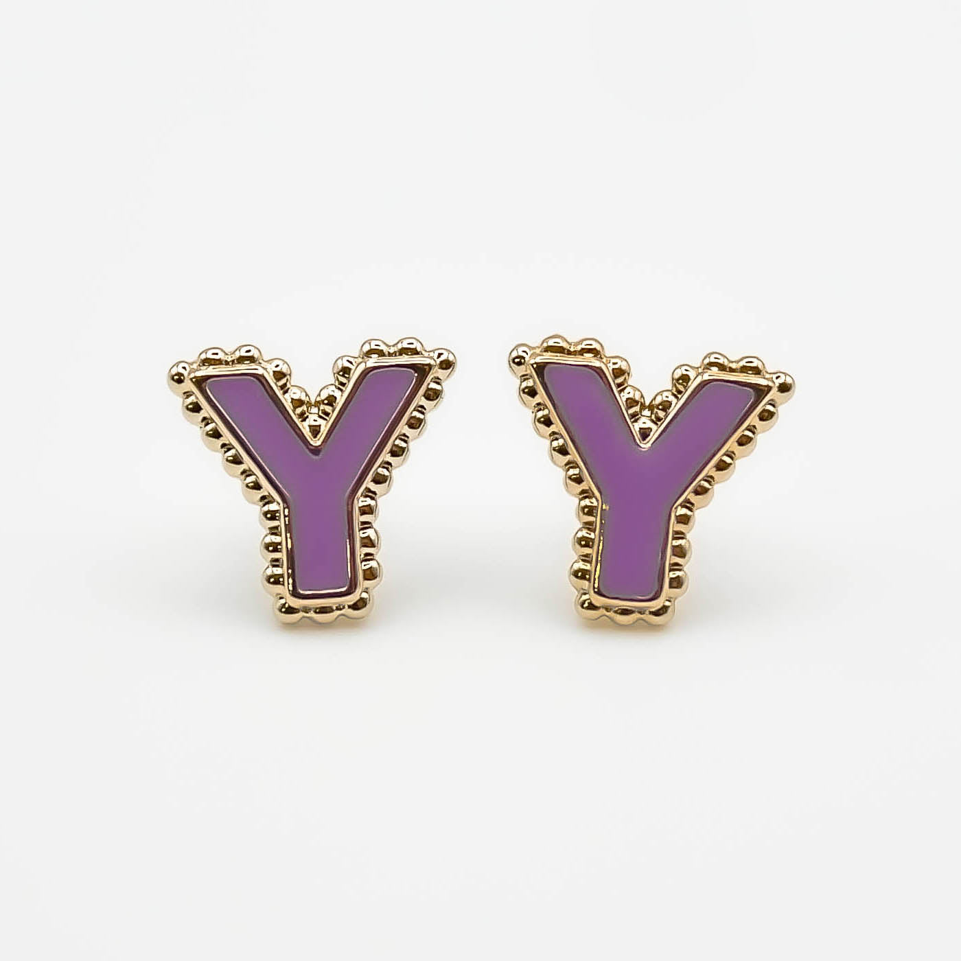 Boucles d'oreilles puce Y