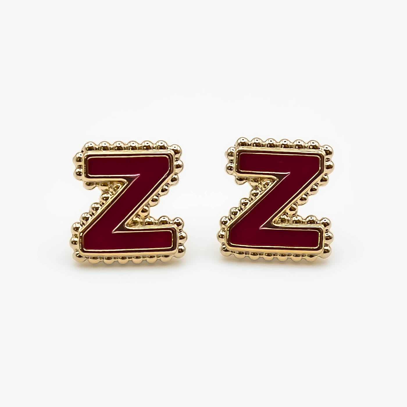 Boucles d'oreilles puce Z