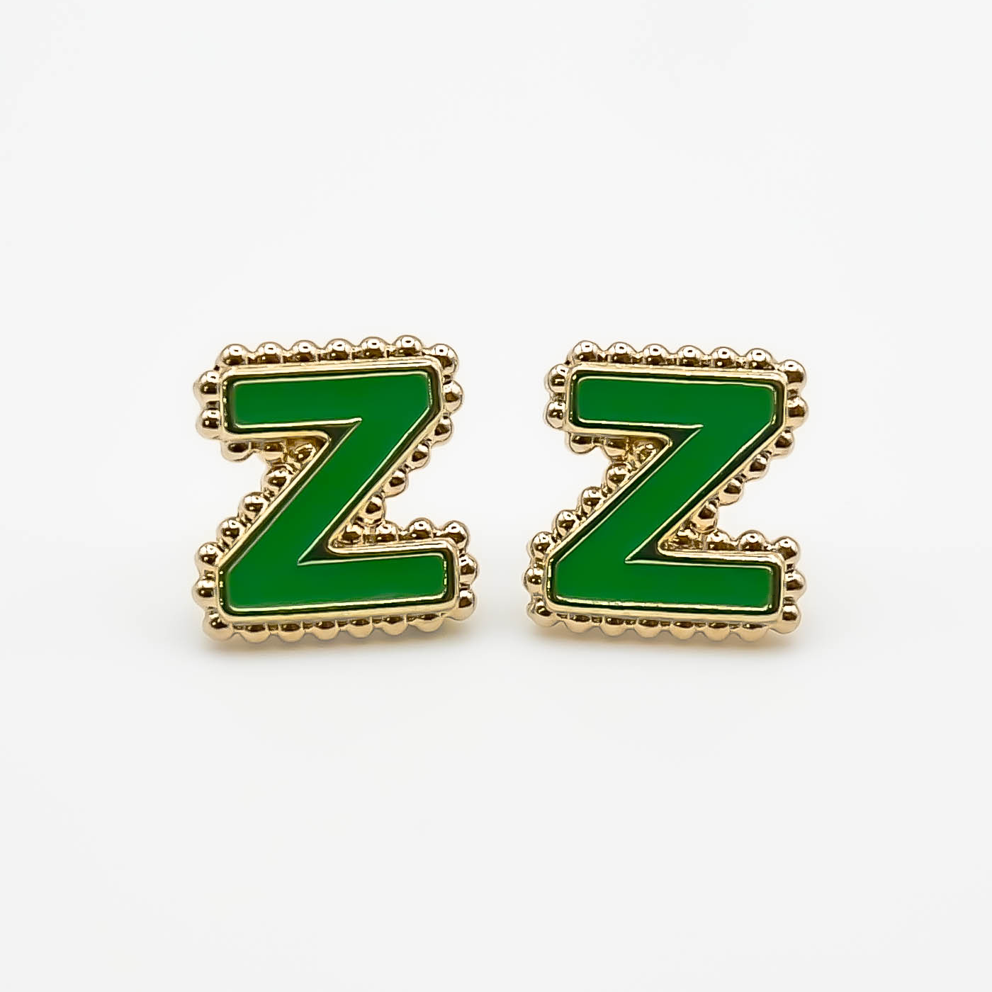 Boucles d'oreilles puce Z