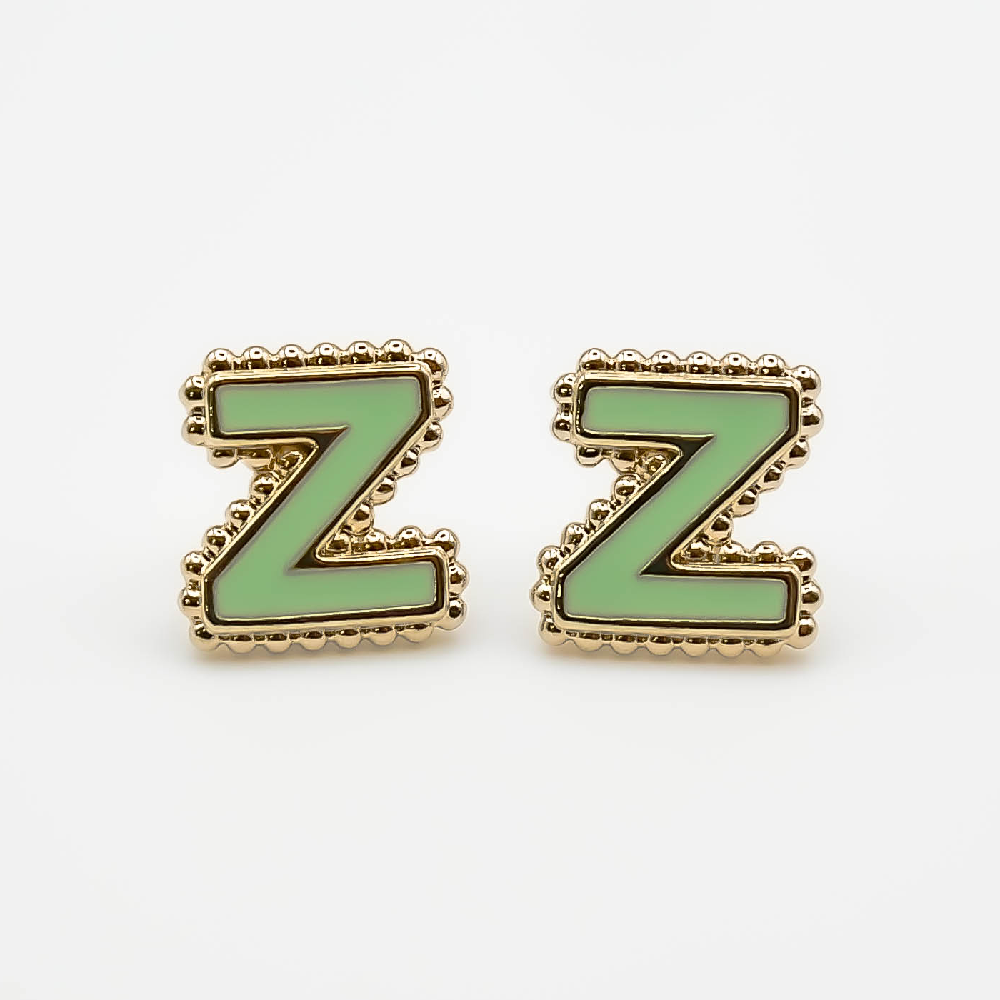 Boucles d'oreilles puce Z