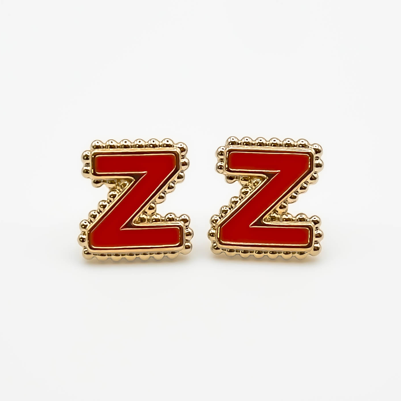 Boucles d'oreilles puce Z