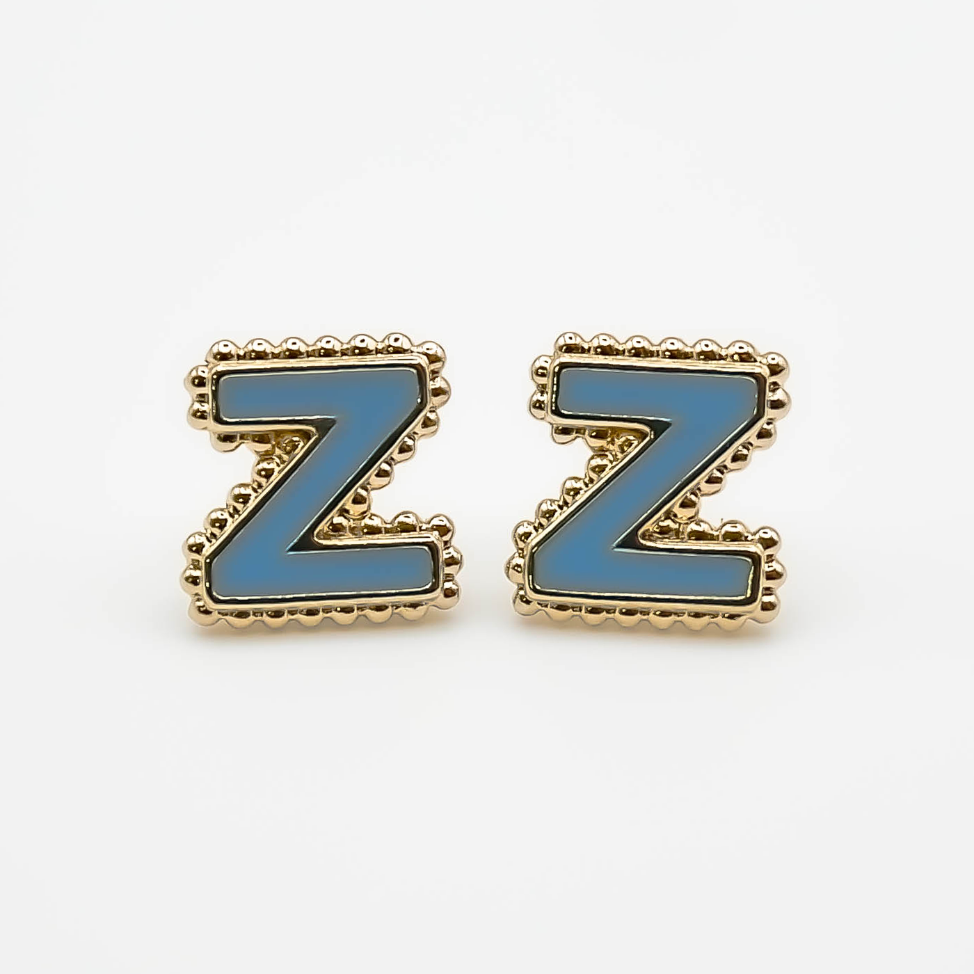 Boucles d'oreilles puce Z