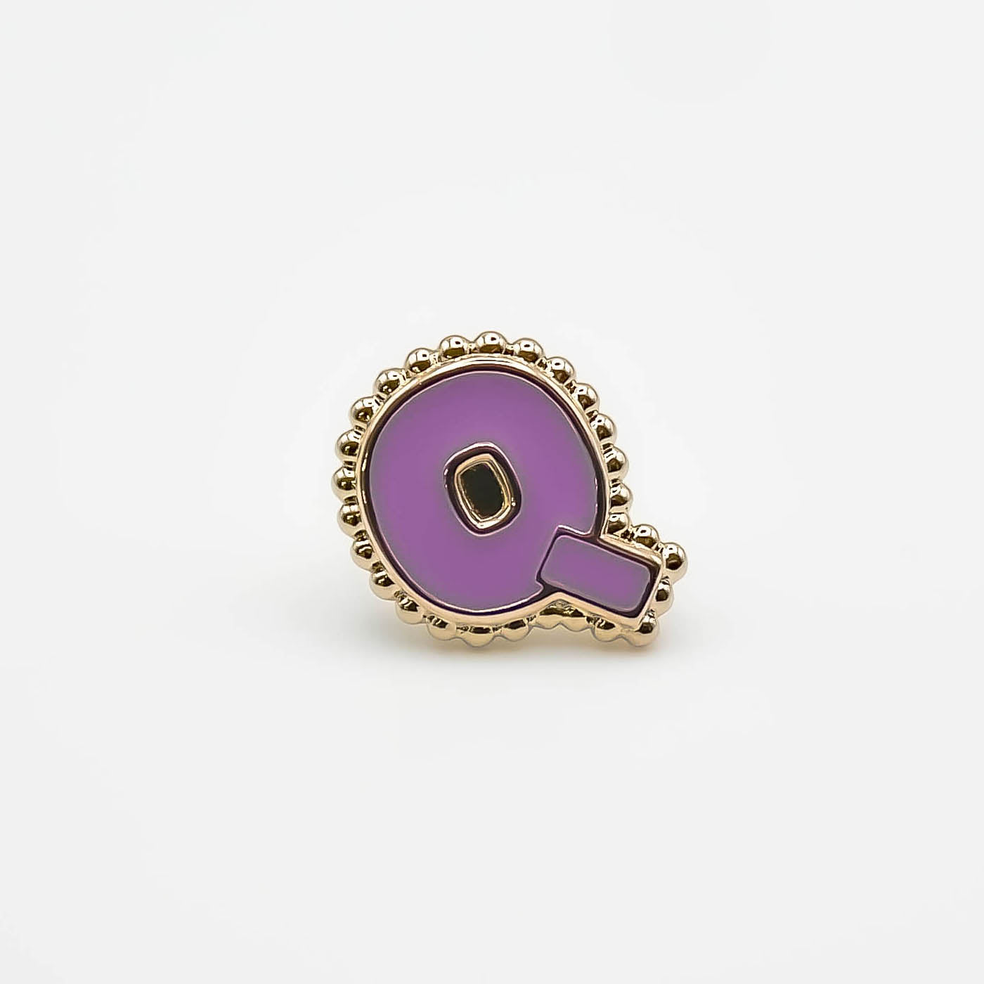 Boucles d'oreilles puce Q