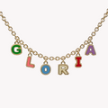 Collier six lettres personnalisable