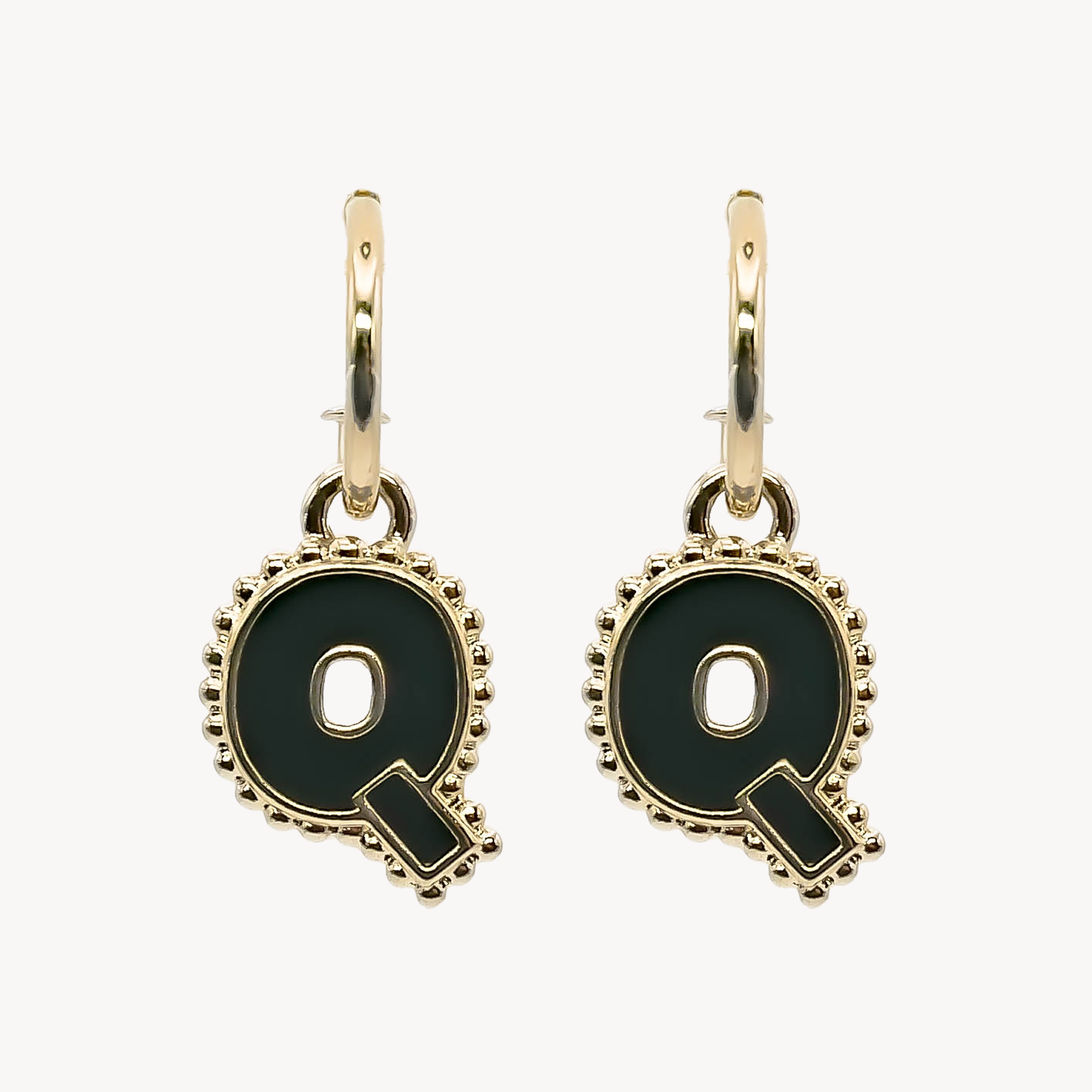 Boucles d'oreilles créole Q