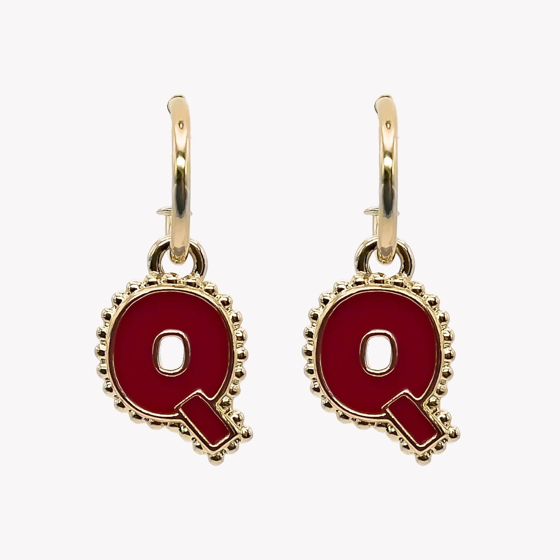 Boucles d'oreilles créole Q