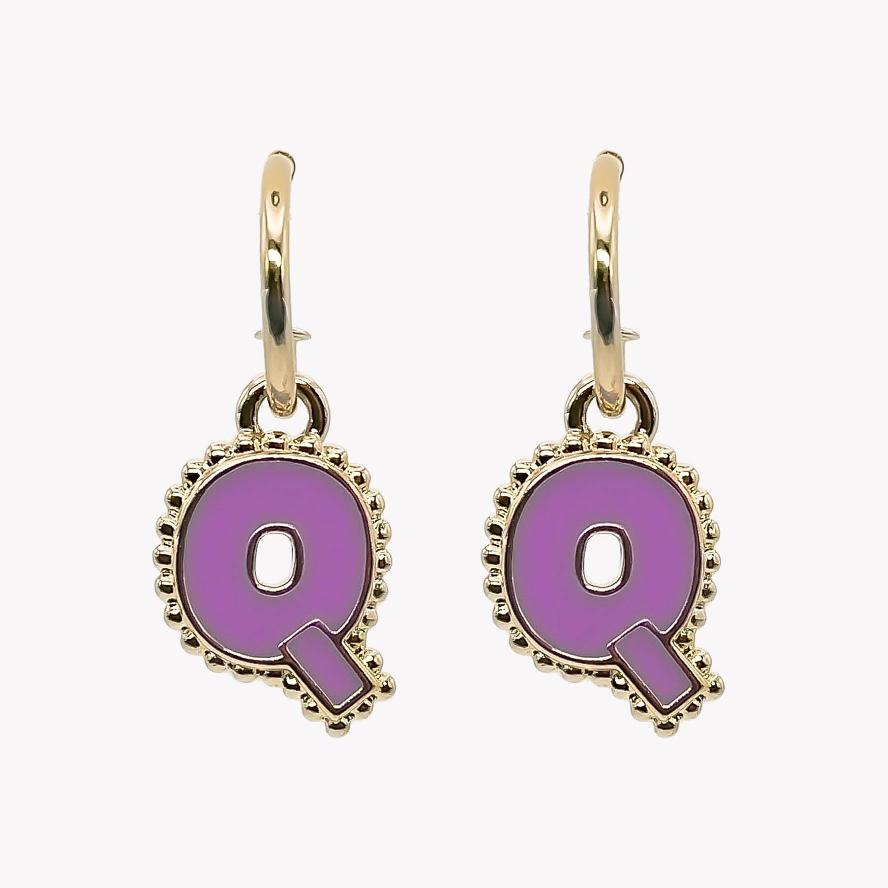 Boucles d'oreilles créole Q