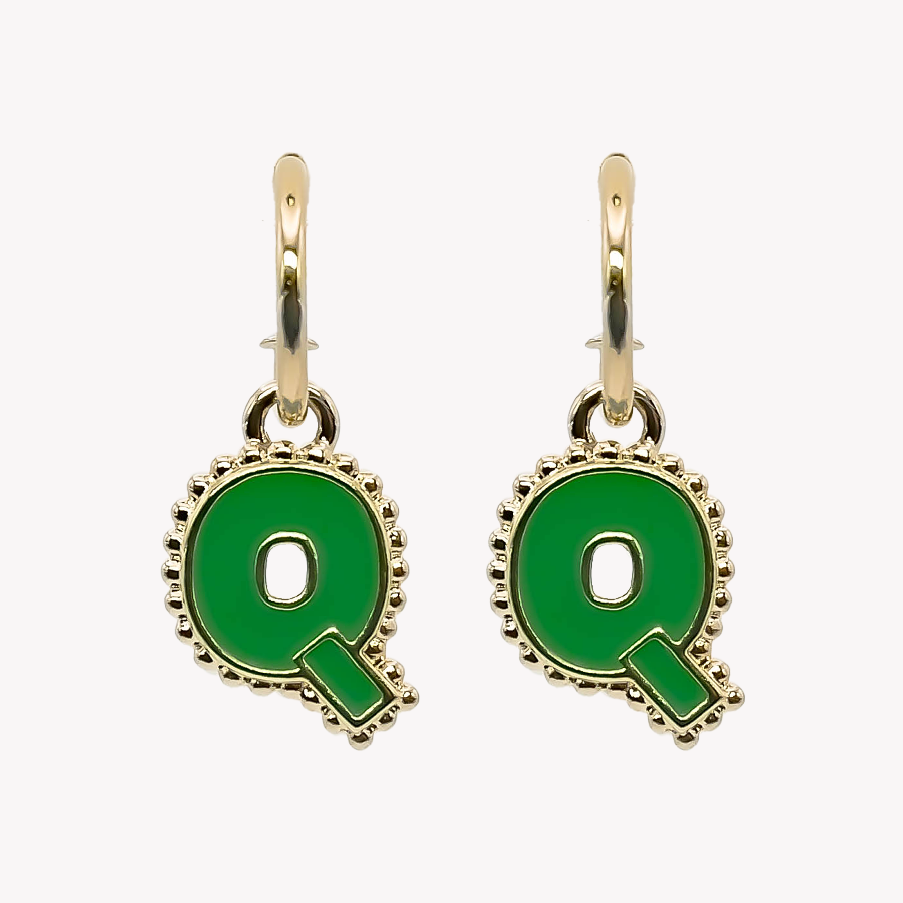 Boucles d'oreilles créole Q