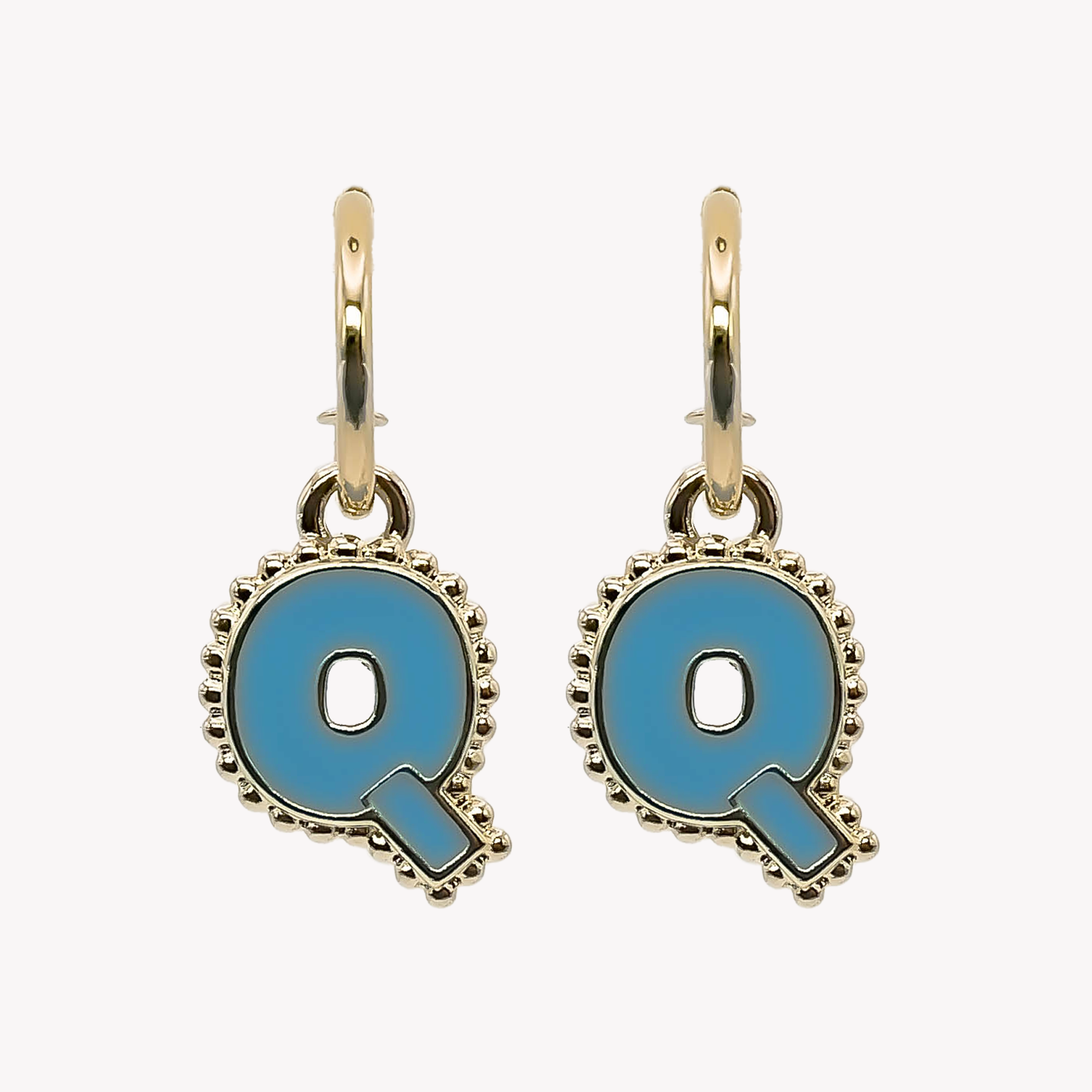 Boucles d'oreilles créole Q