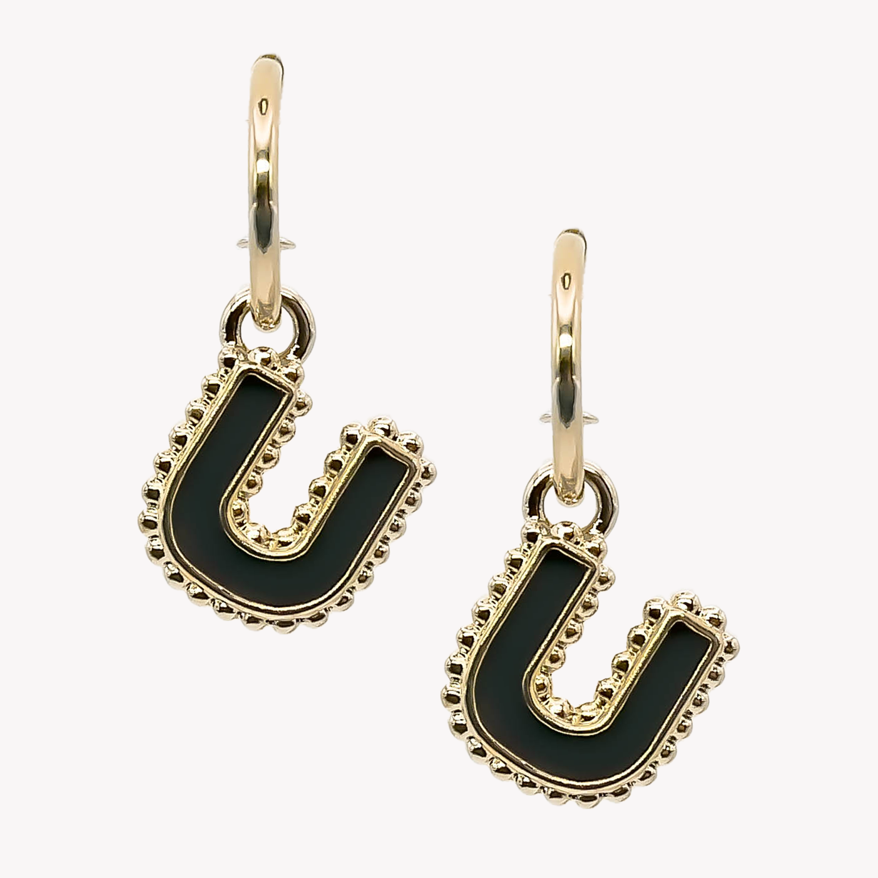 Boucles d'oreilles créole U