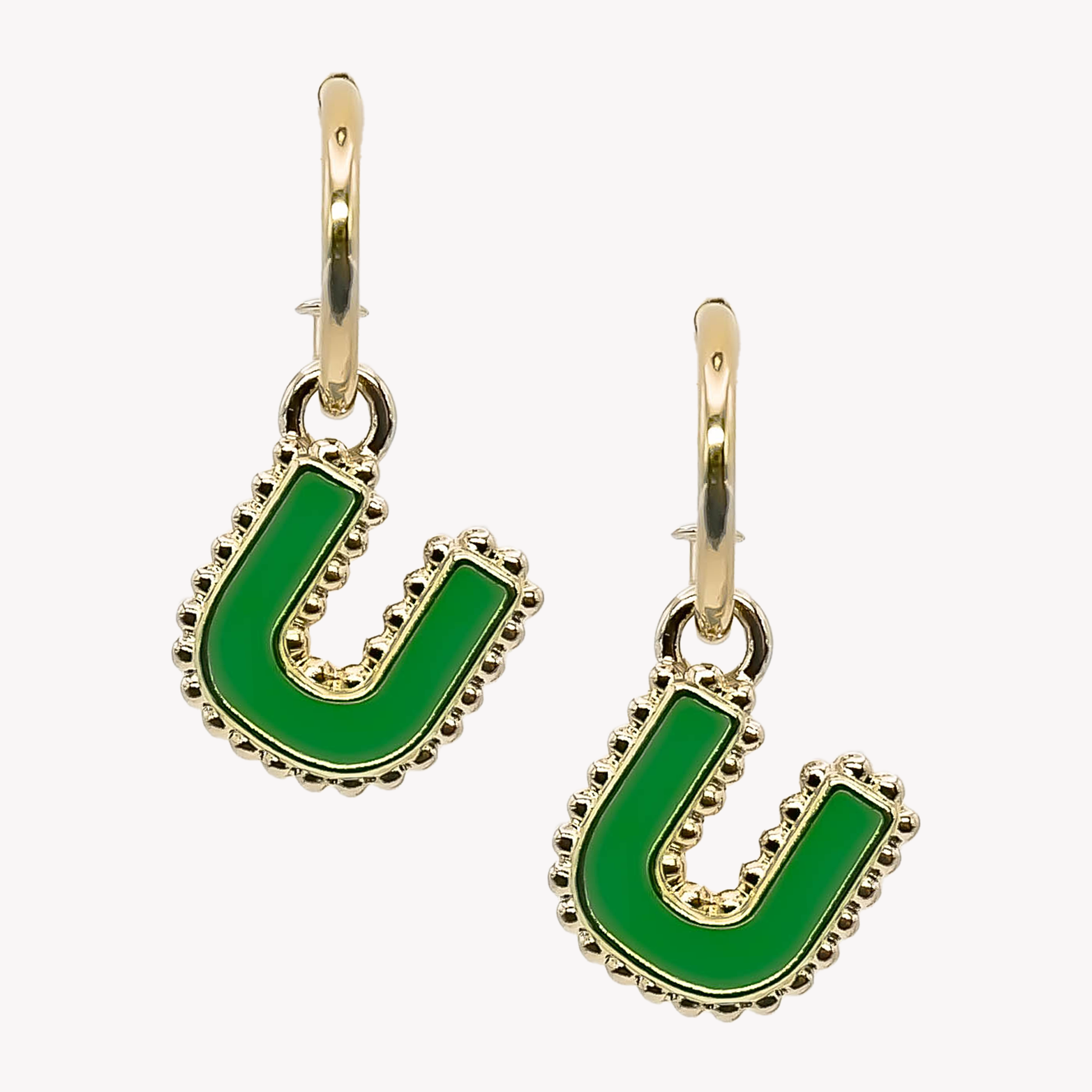 Boucles d'oreilles créole U