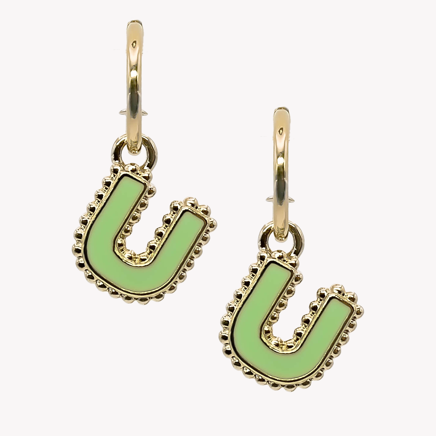 Boucles d'oreilles créole U