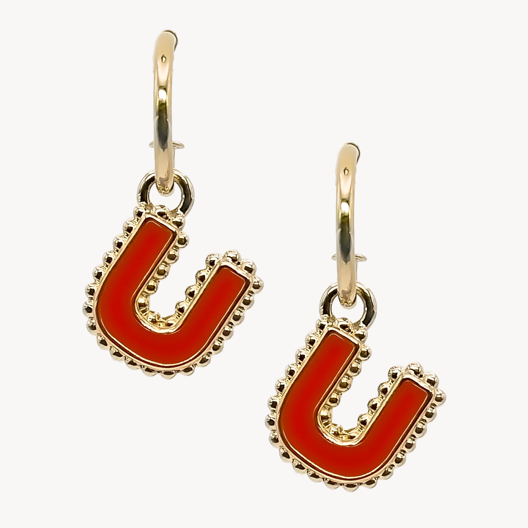 Boucles d'oreilles créole U