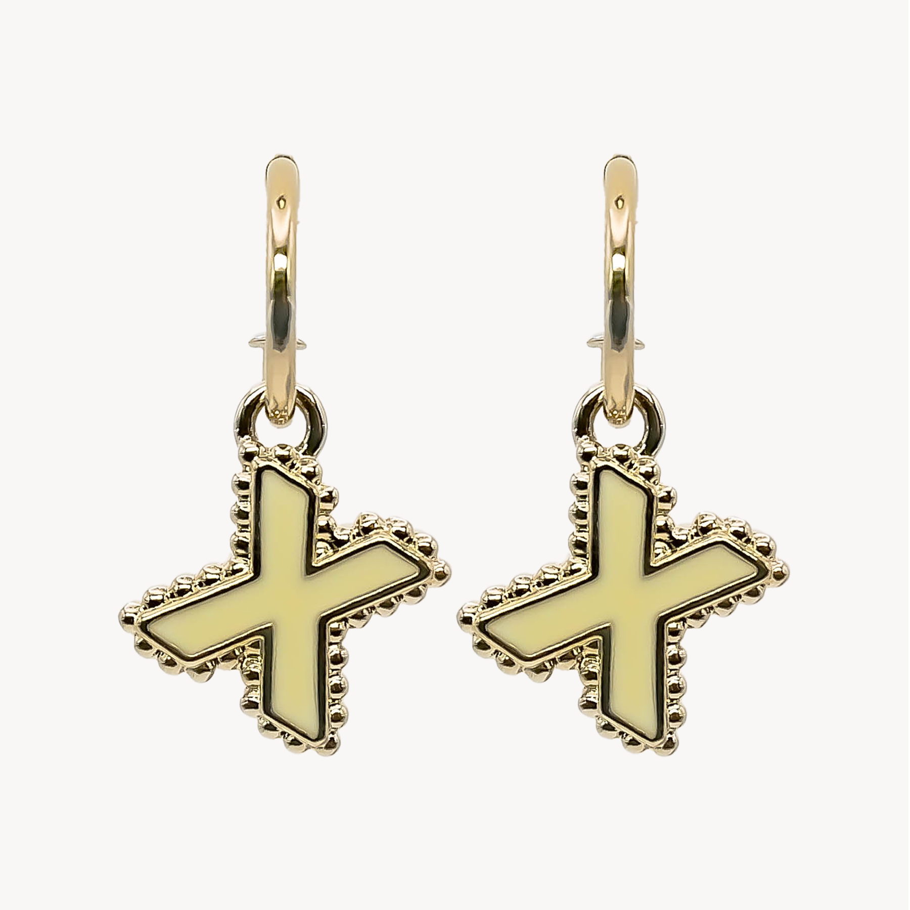 Boucles d'oreilles créole X