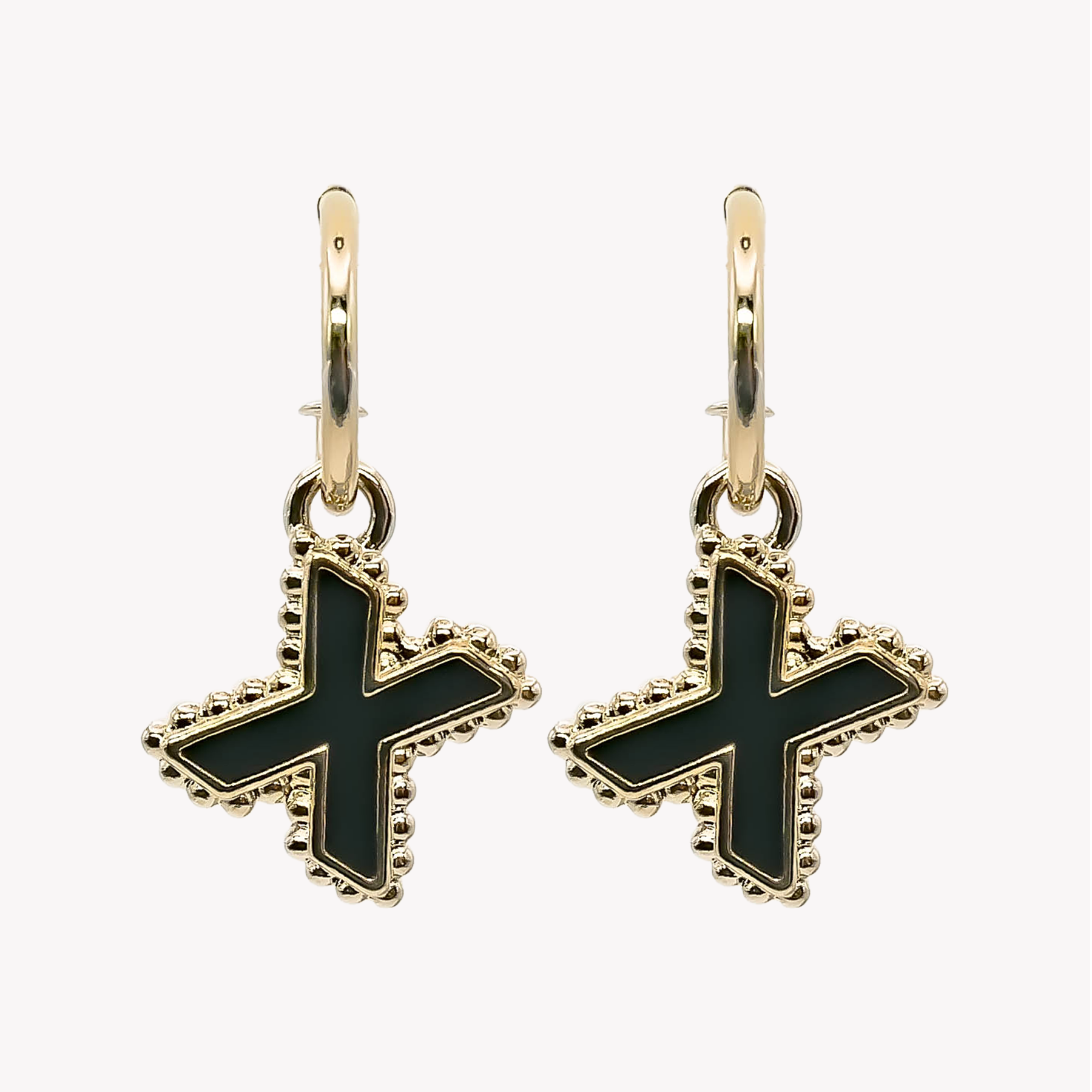 Boucles d'oreilles créole X