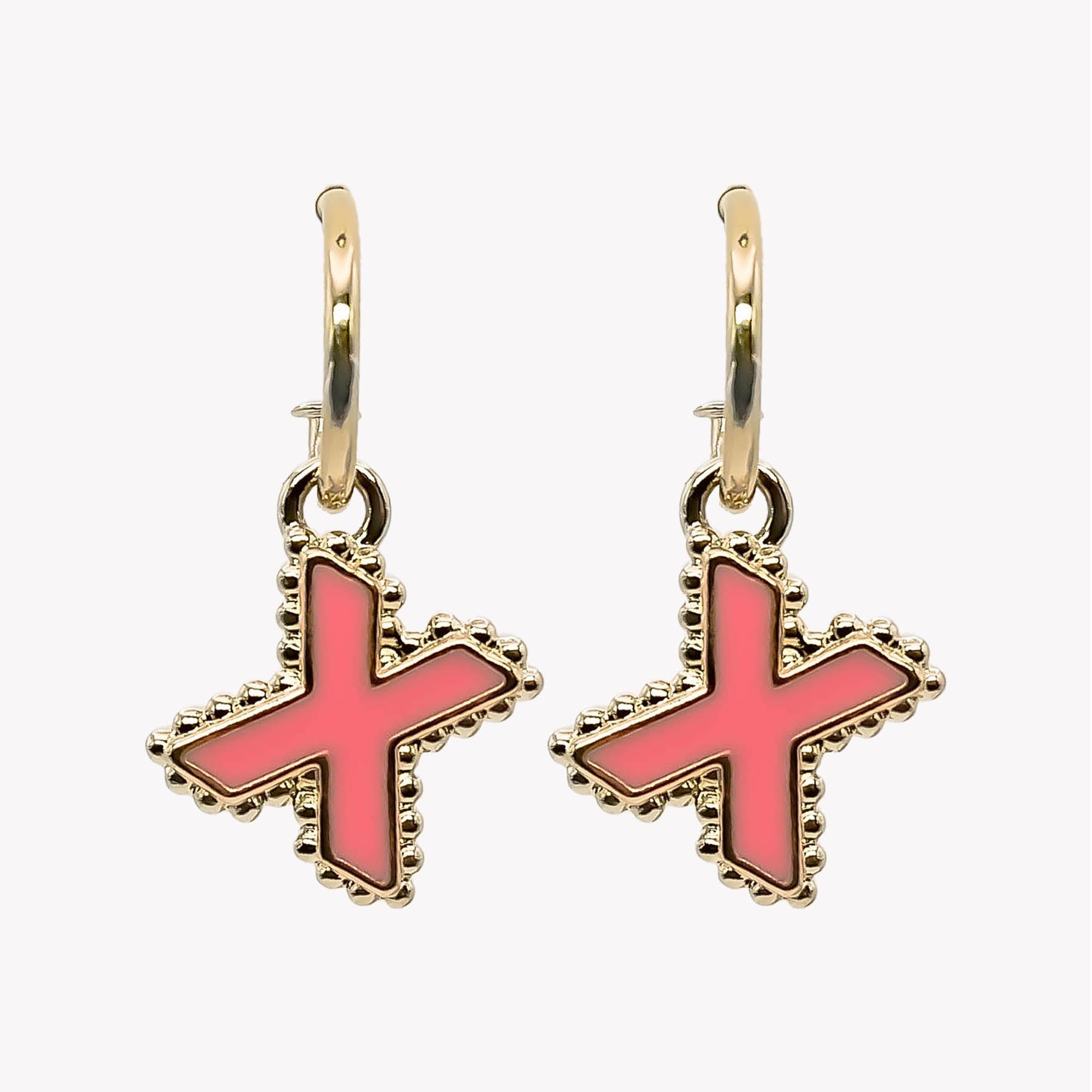 Boucles d'oreilles créole X
