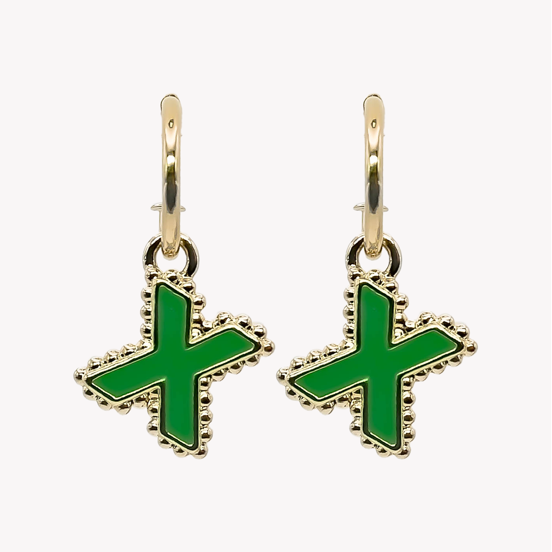 Boucles d'oreilles créole X
