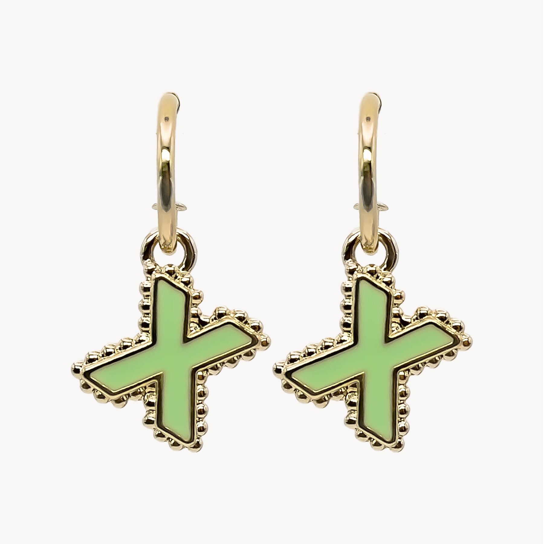 Boucles d'oreilles créole X