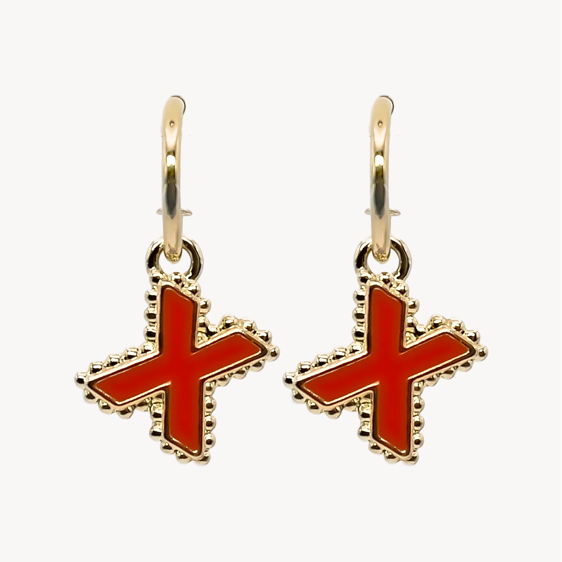 Boucles d'oreilles créole X