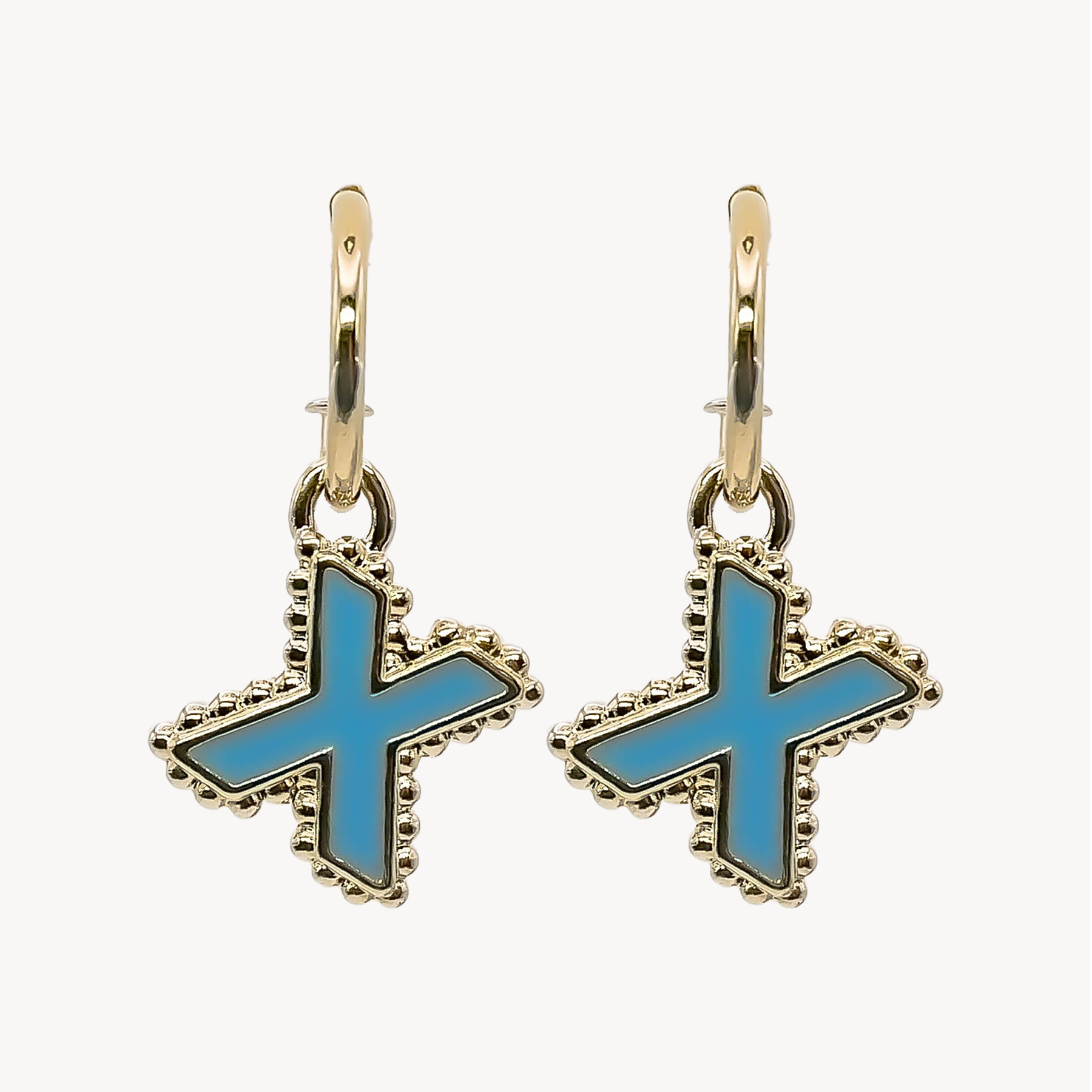 Boucles d'oreilles créole X