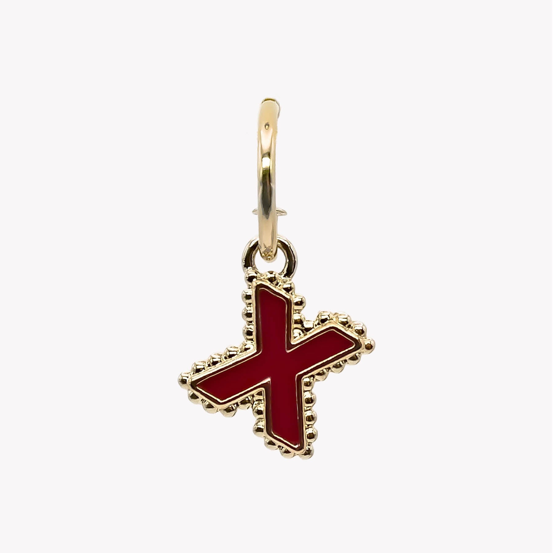 Boucles d'oreilles créole X