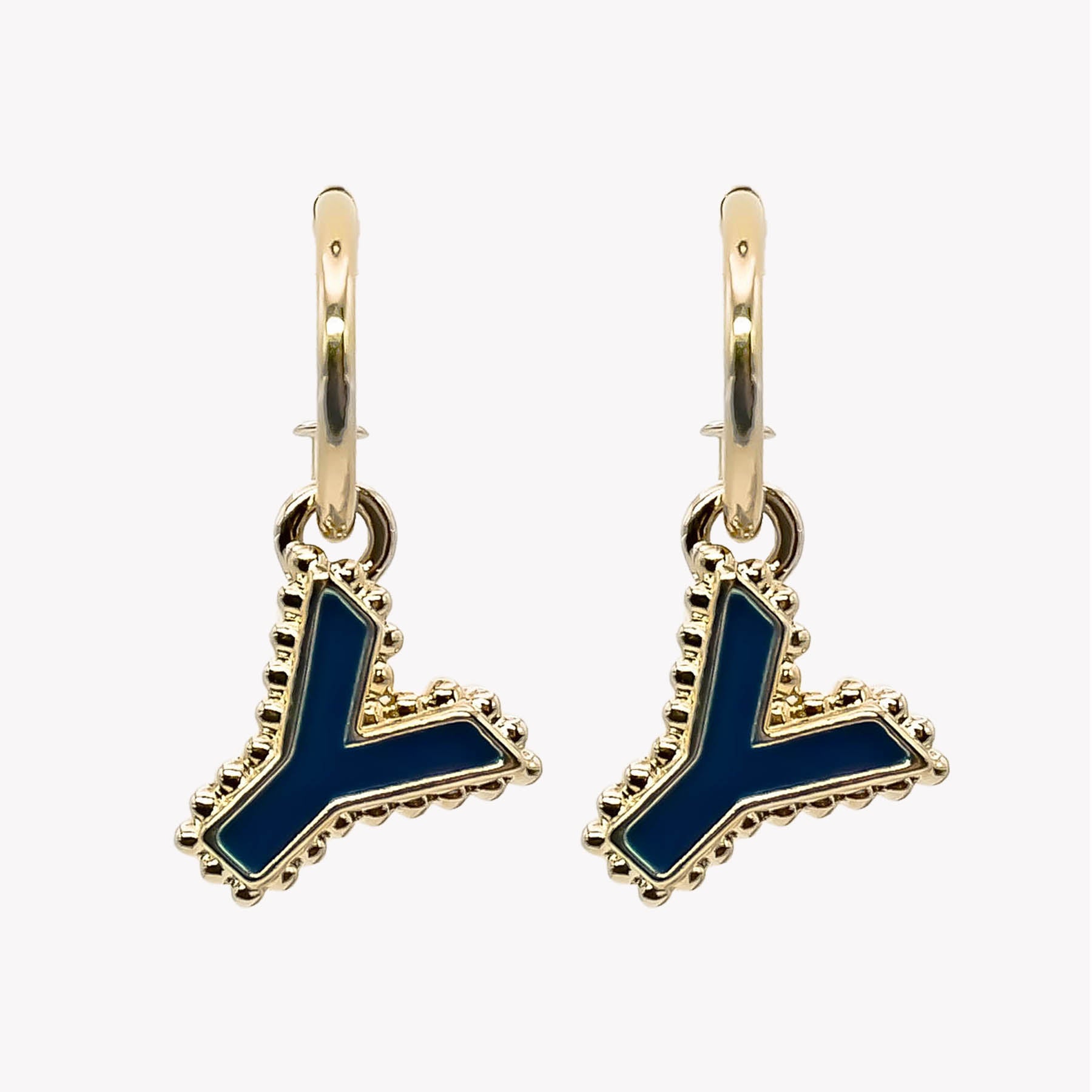 Boucles d'oreilles créole Y