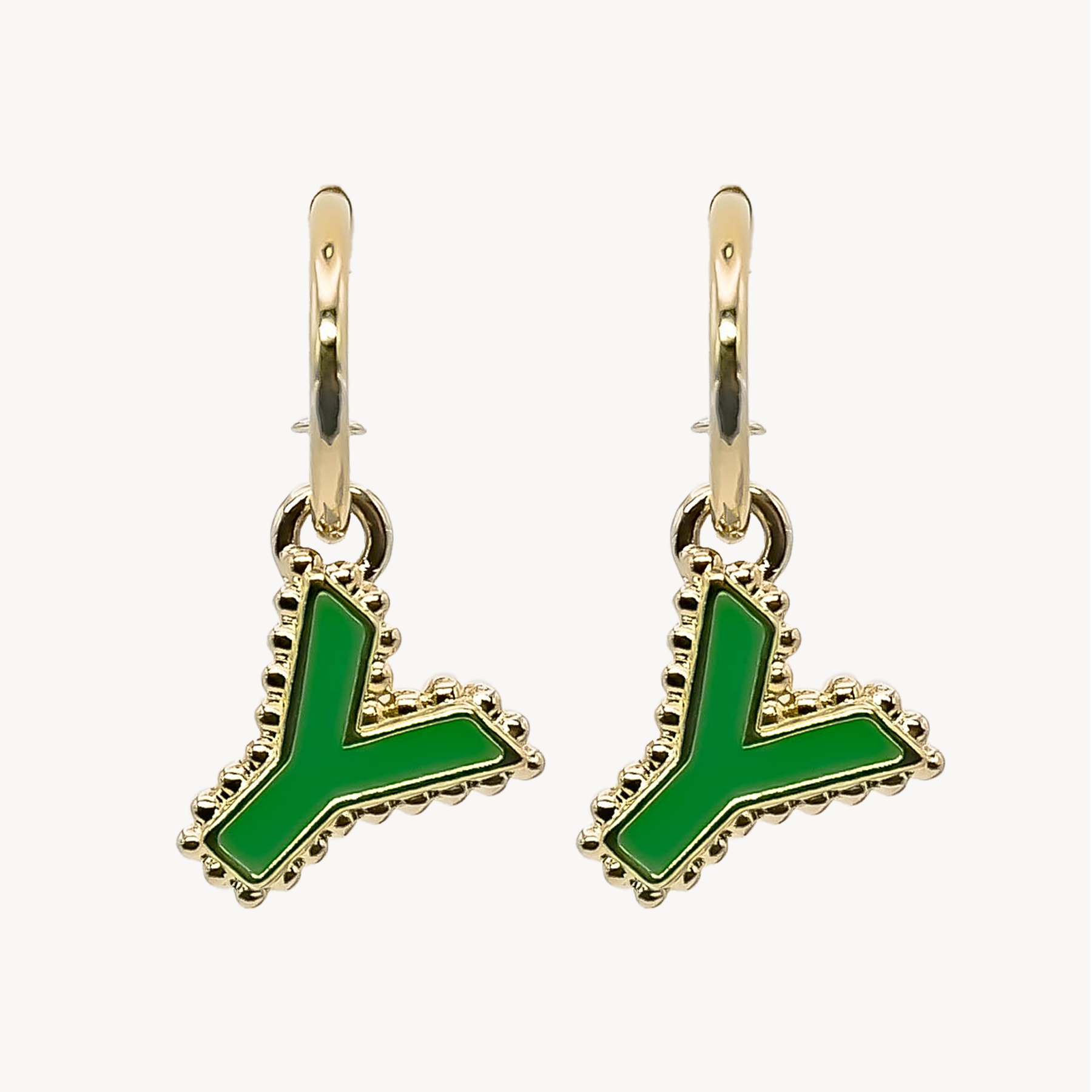 Boucles d'oreilles créole Y