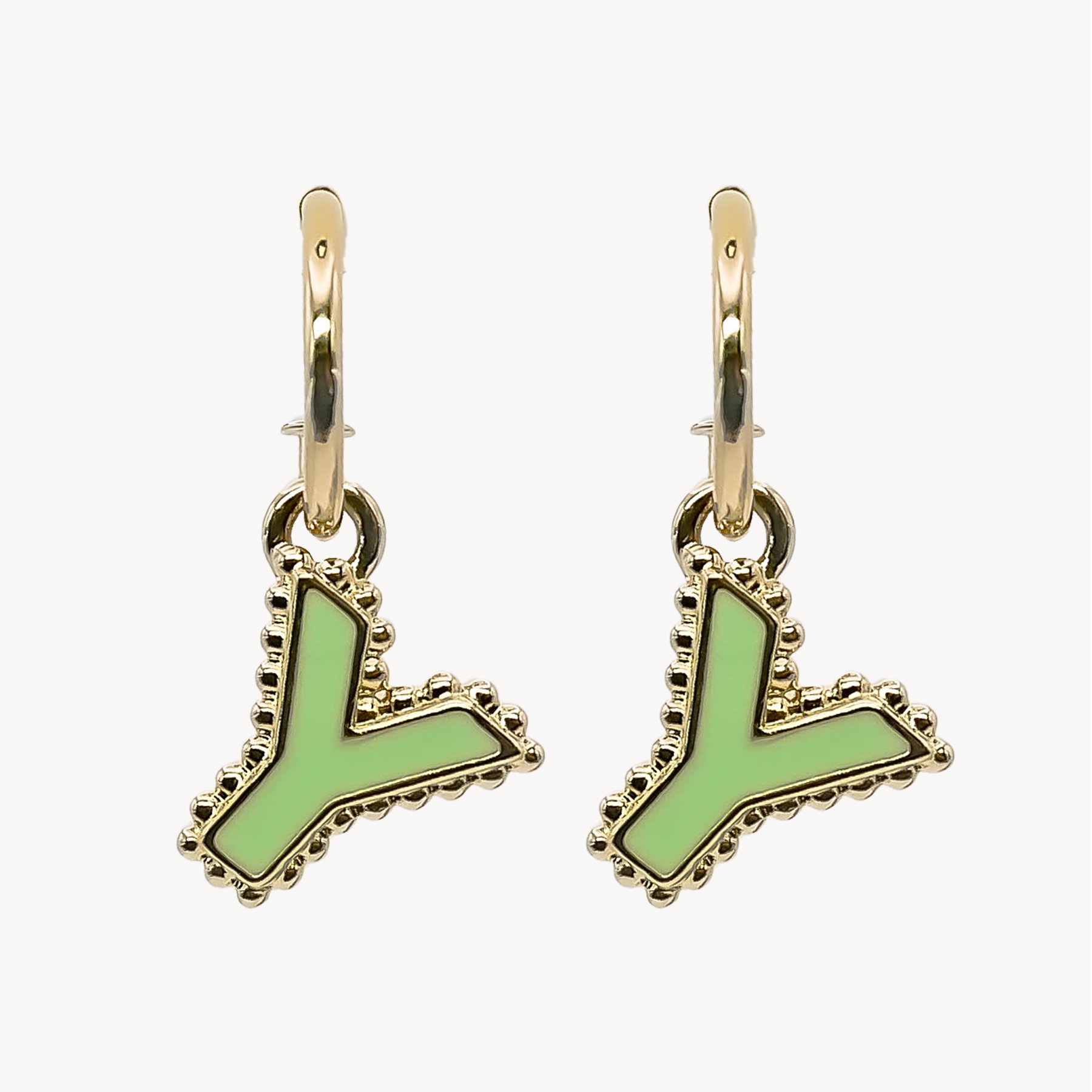 Boucles d'oreilles créole Y