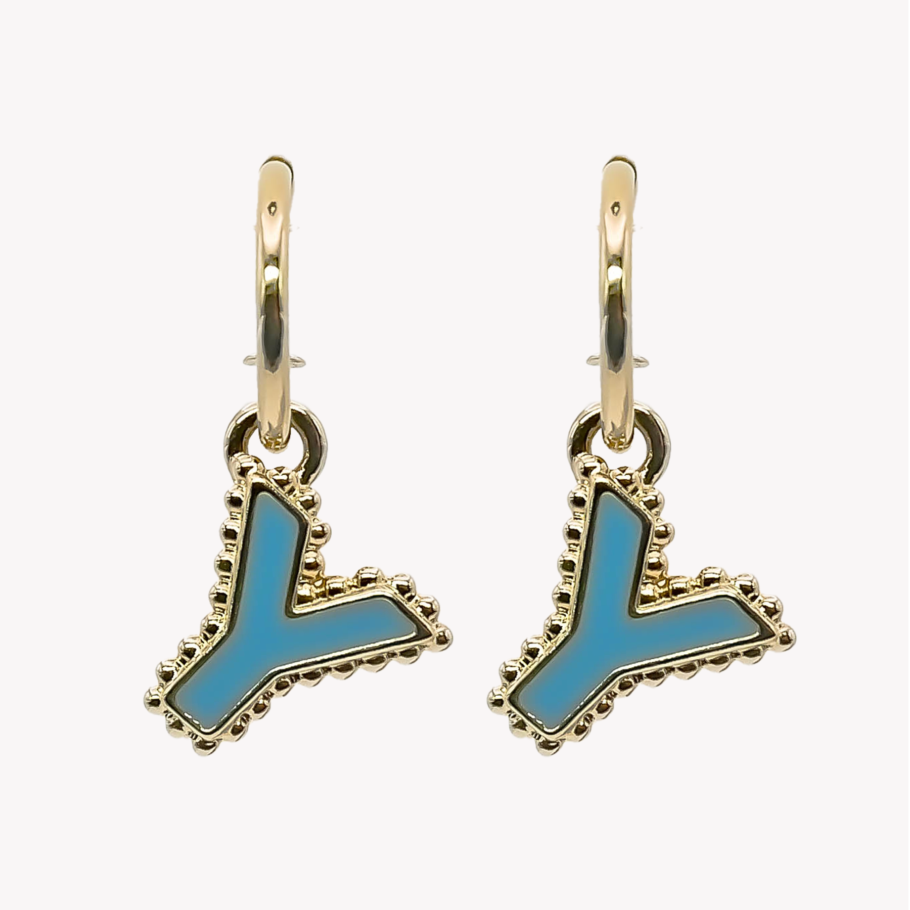 Boucles d'oreilles créole Y