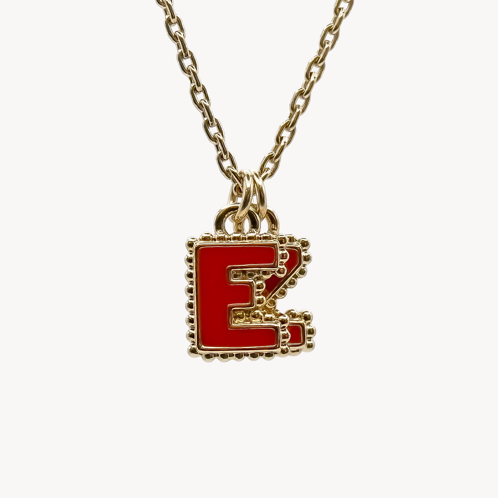 Collier deux lettres personnalisable