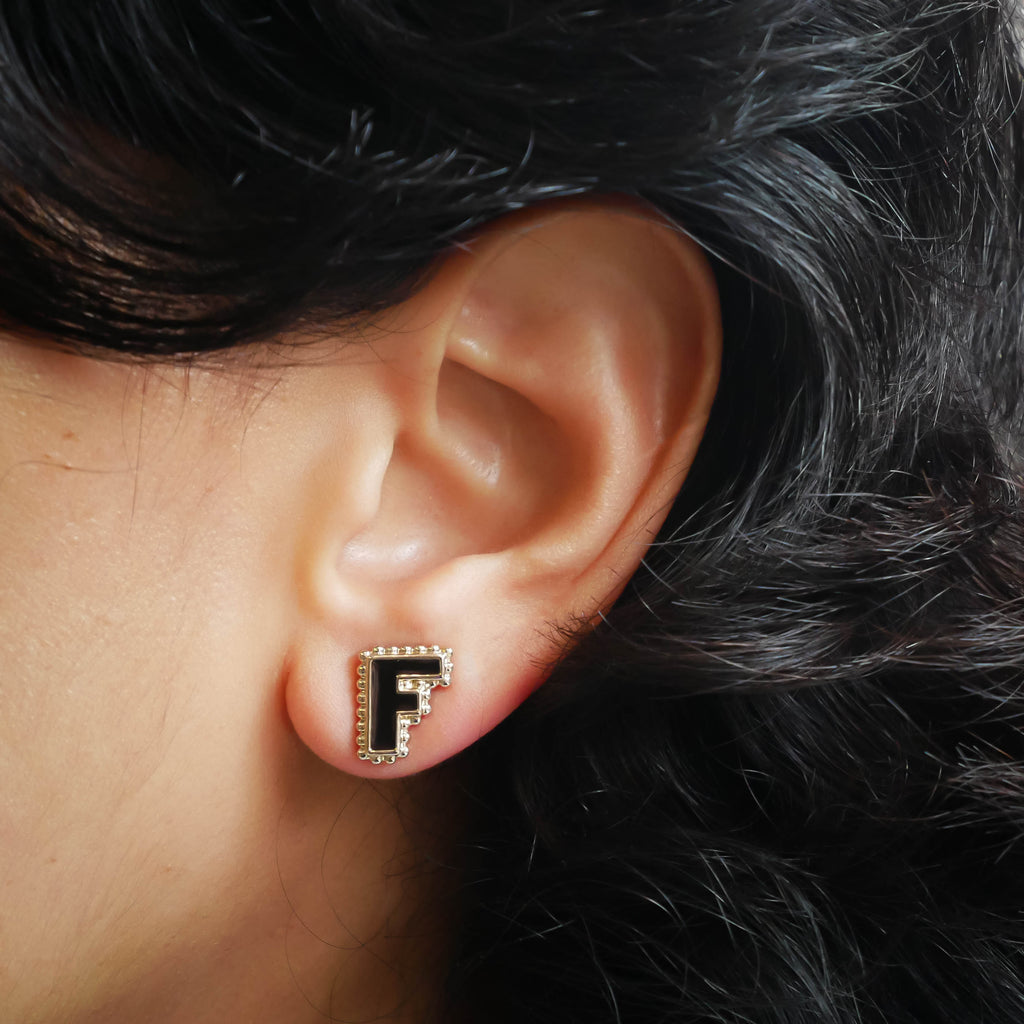Boucles d'oreilles puce F
