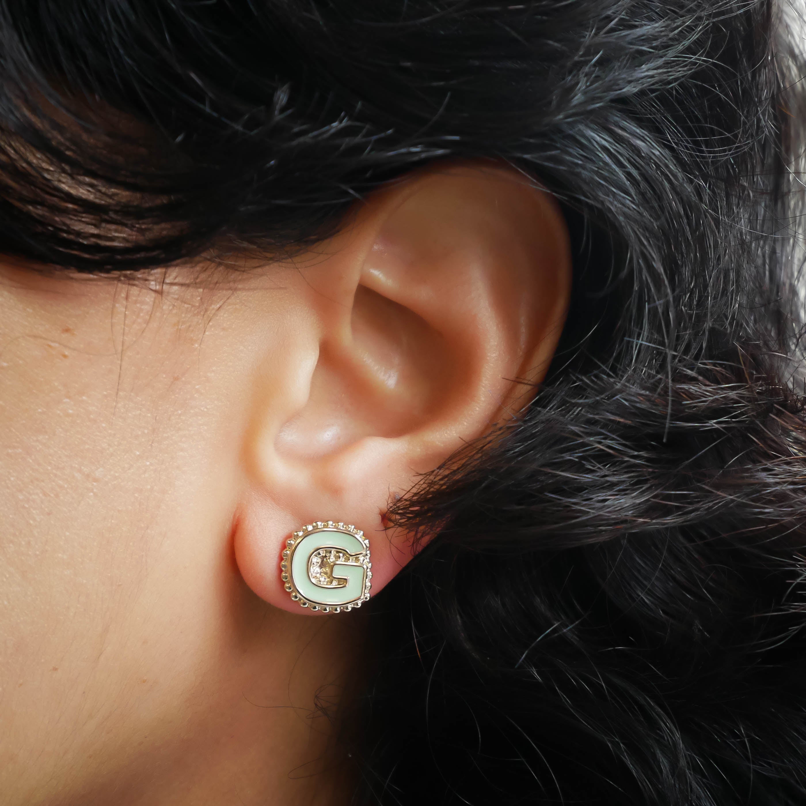 Boucles d'oreilles puce G