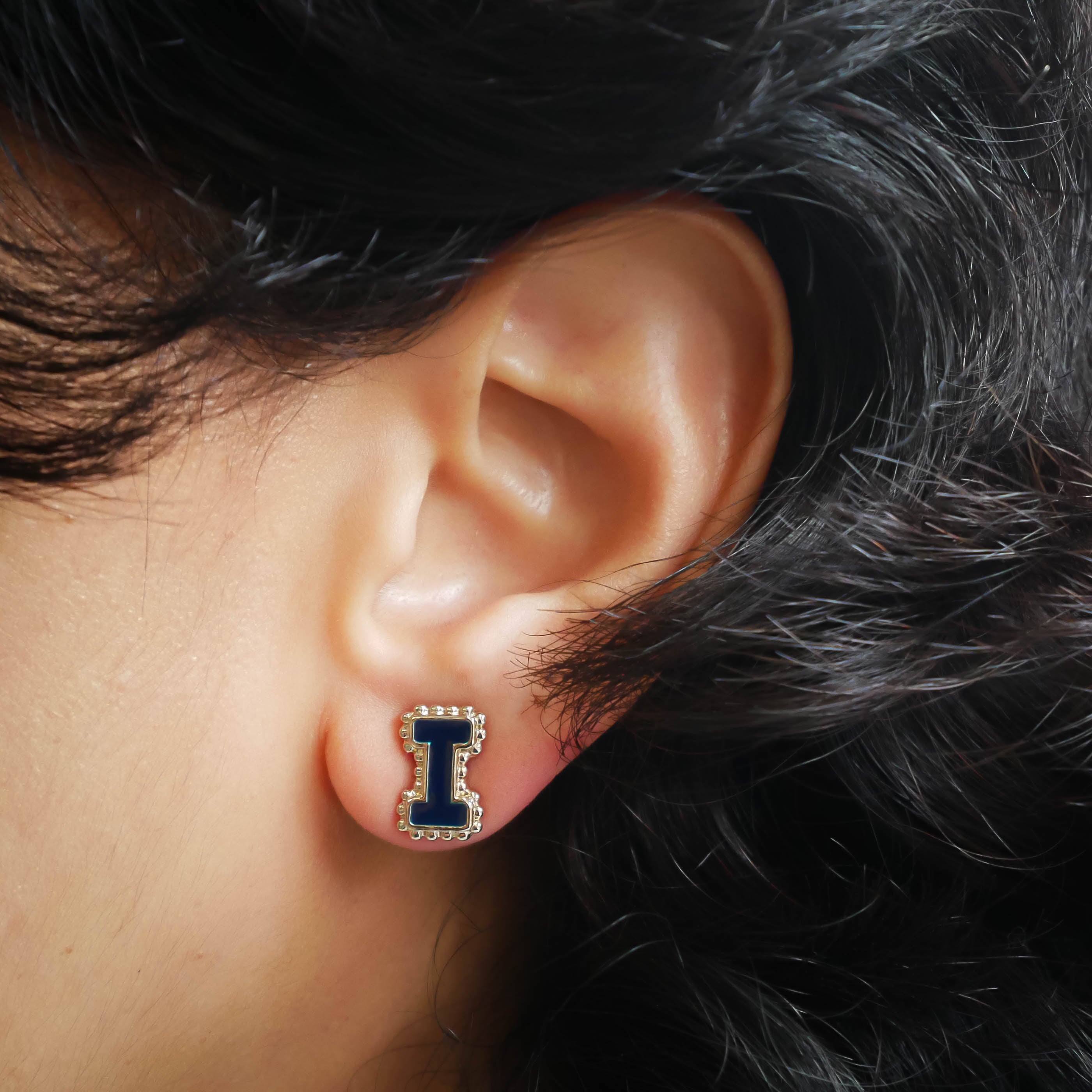 Boucles d'oreilles puce I